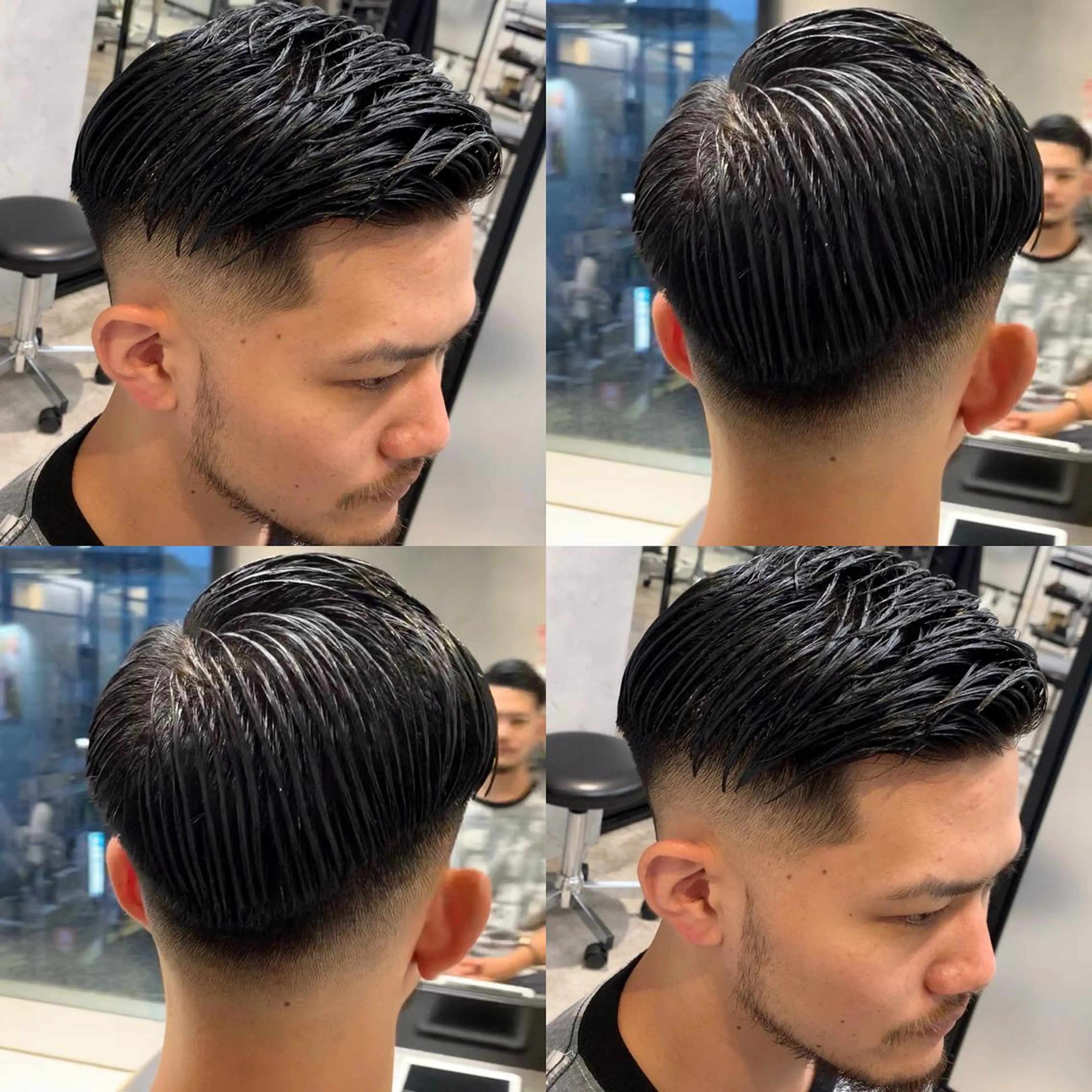 ショート メンズ トリートメント 及川シゲル 髪質改善講師のヘアスタイル