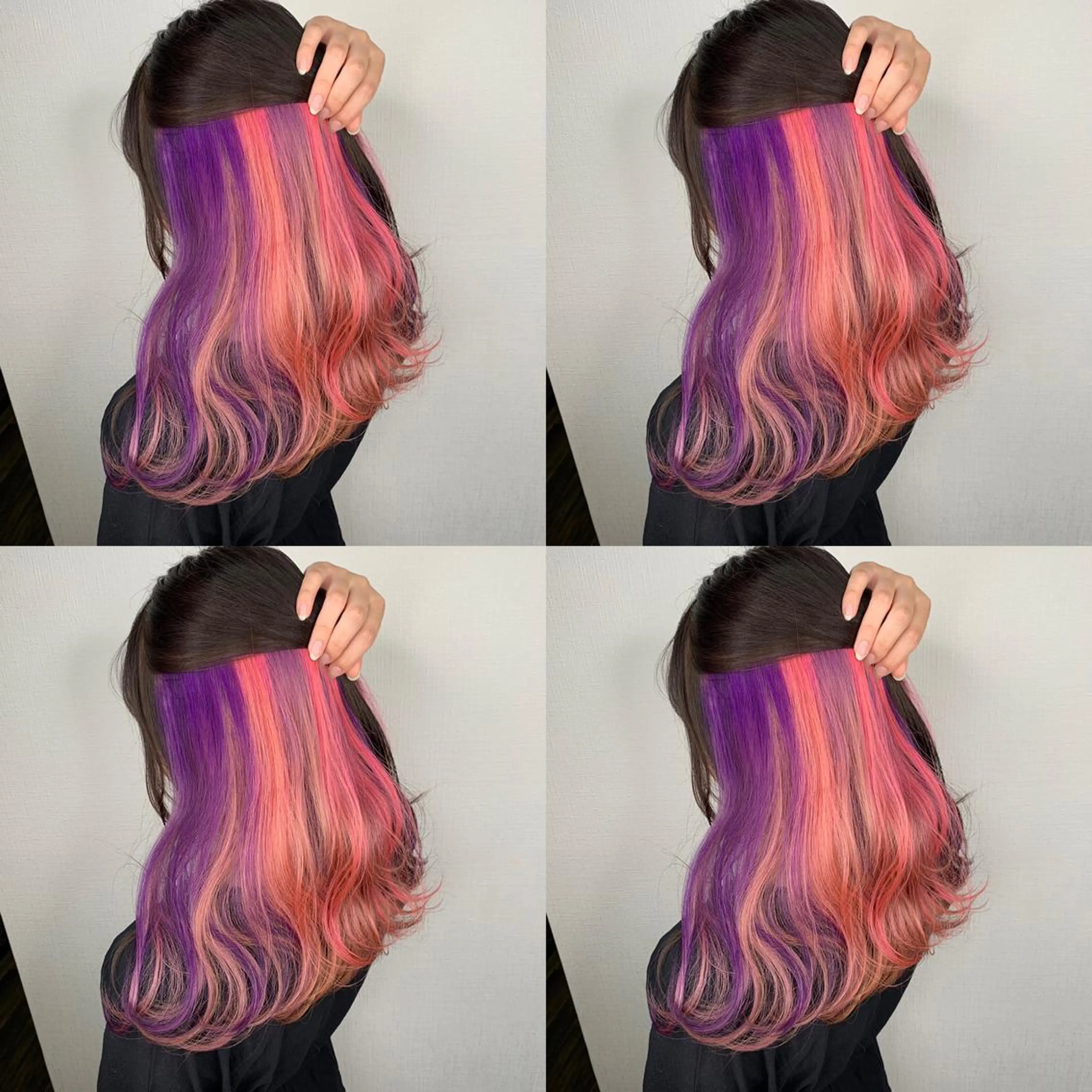 ロング ハイライト ヘアカラー 佐藤 香太のヘアスタイル