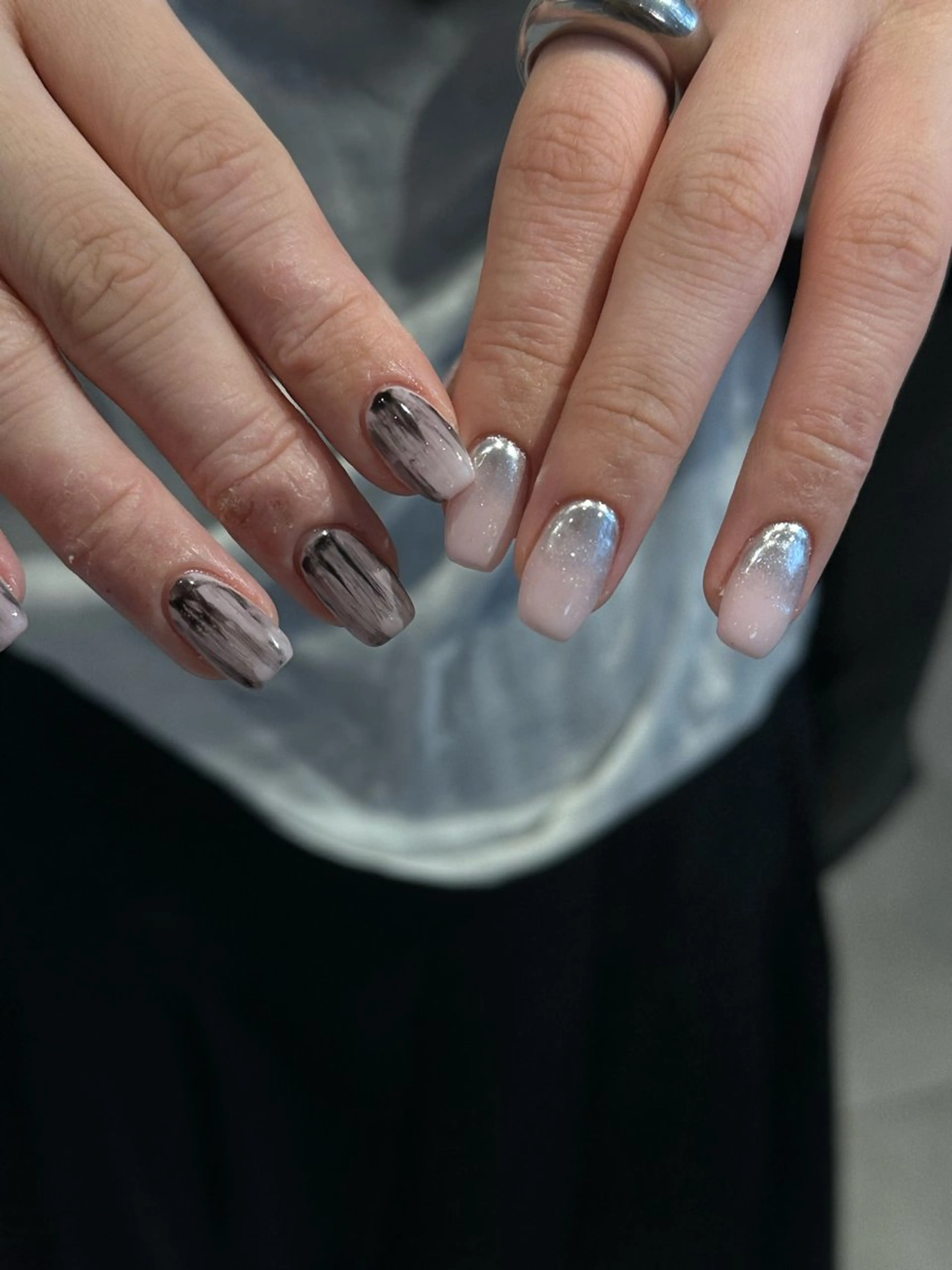 ネイル ハイトーン特化 pepe🎀のヘアスタイル