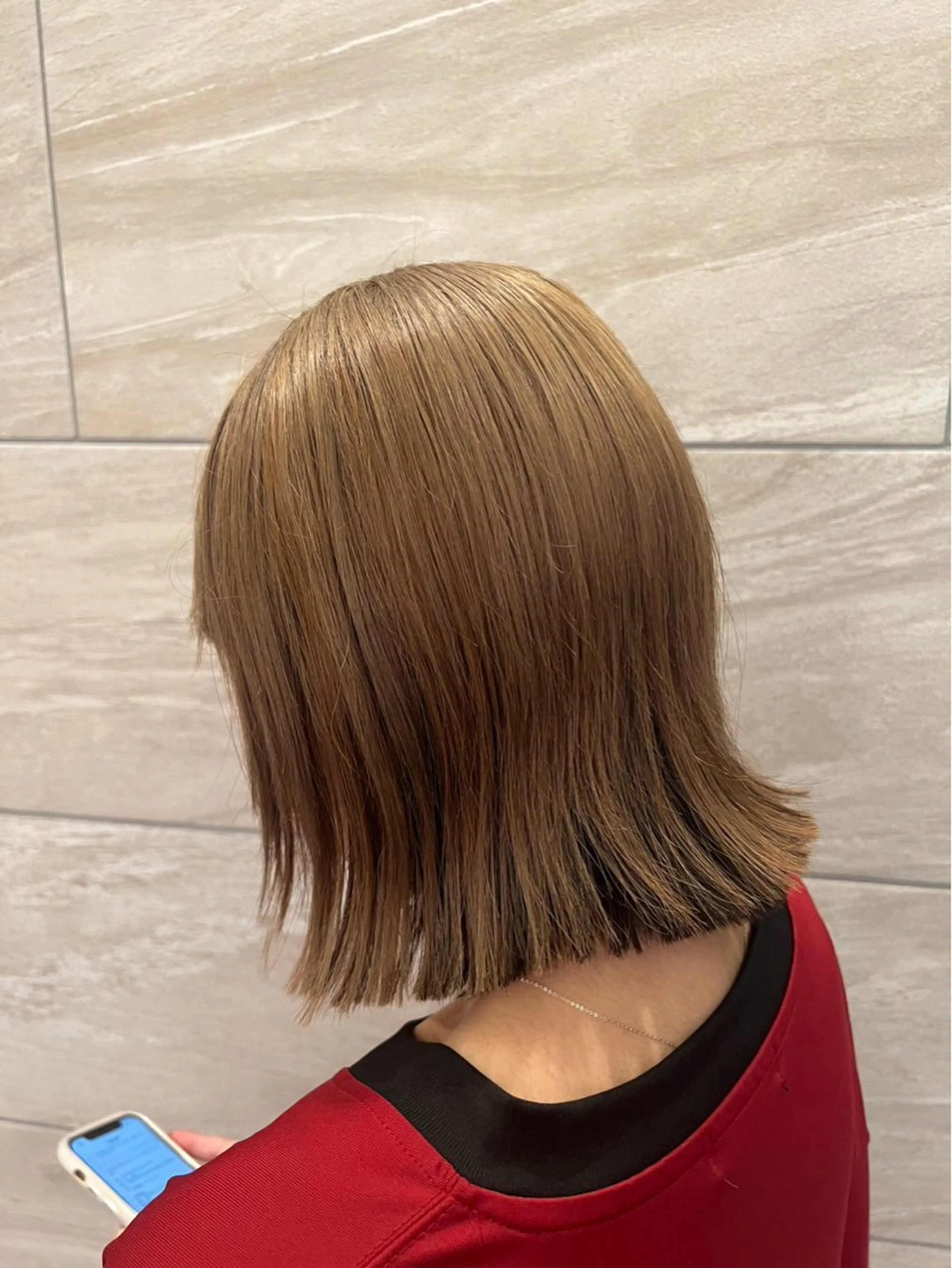 ショート カラー ベージュカラー ボブ ヘアカラー ❄️透明感カラー / ハイトーン❄️WAOのヘアスタイル