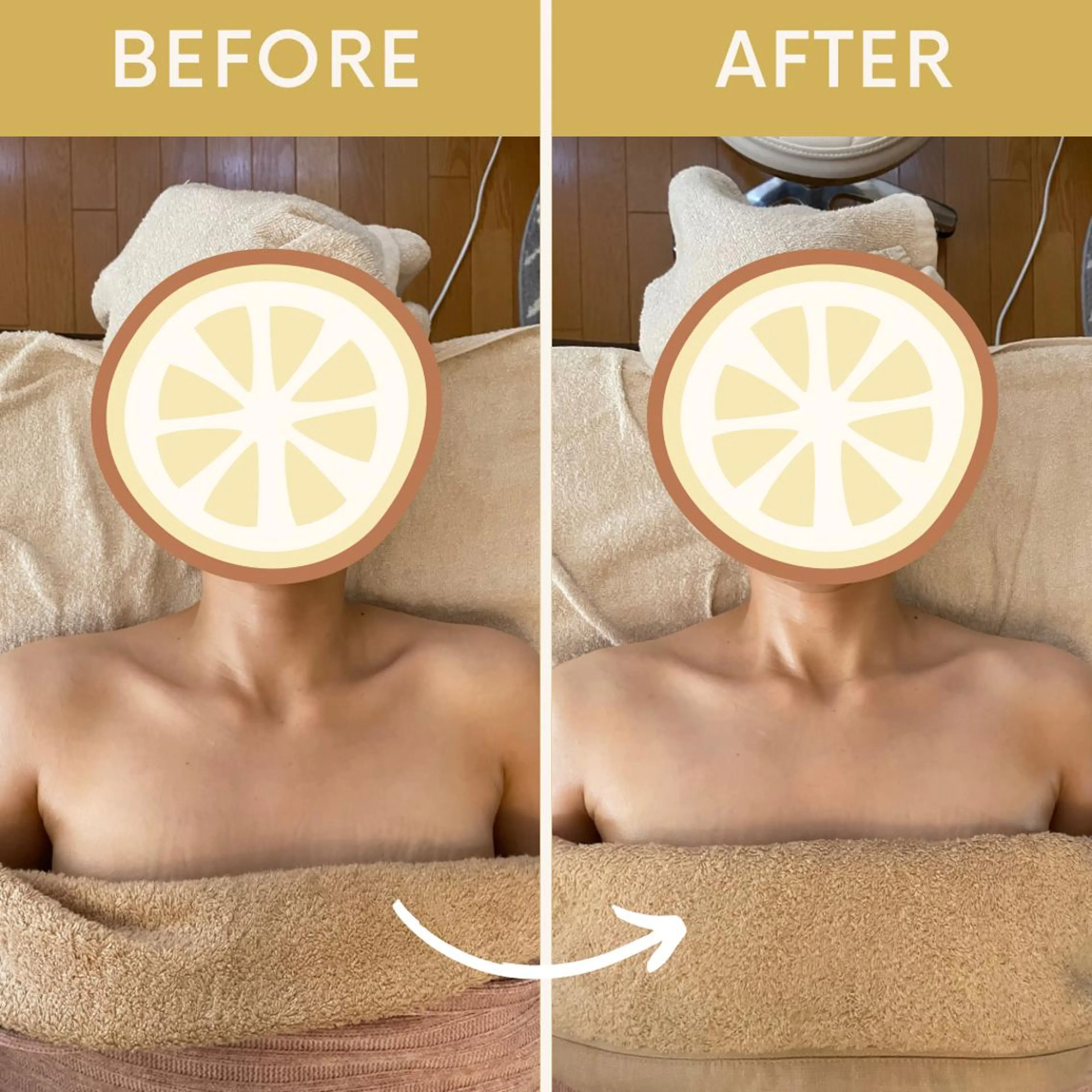 全身コース（背中、脚表裏面、腕、デコルテ、ヘッド）🌿当店1番おすすめのコースです。の写真