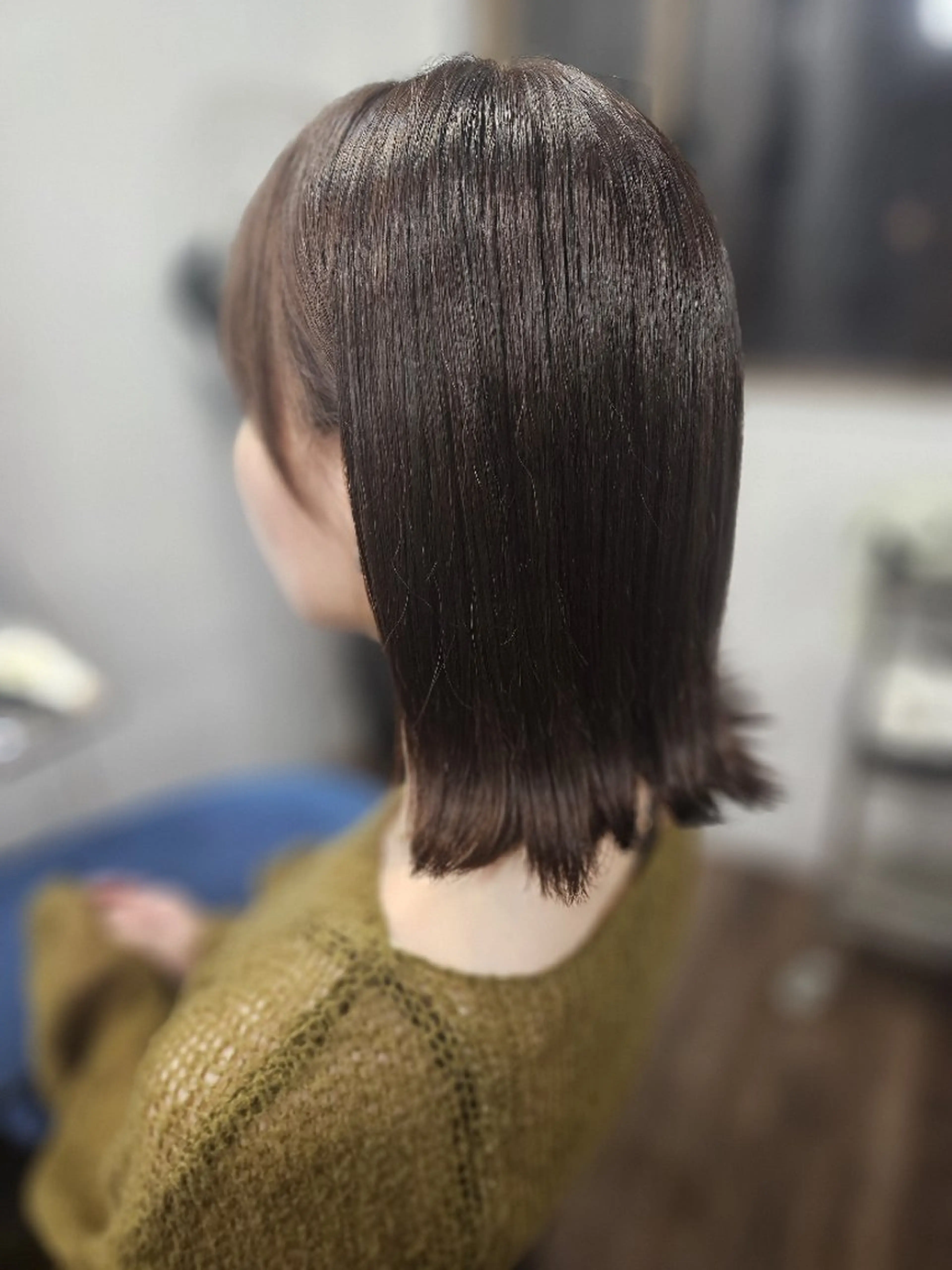 ミディアム カラー ブラウンカラー バイオレットカラー カット ヘアカラー トリートメント terra✂️川嶋 大輔のヘアスタイル