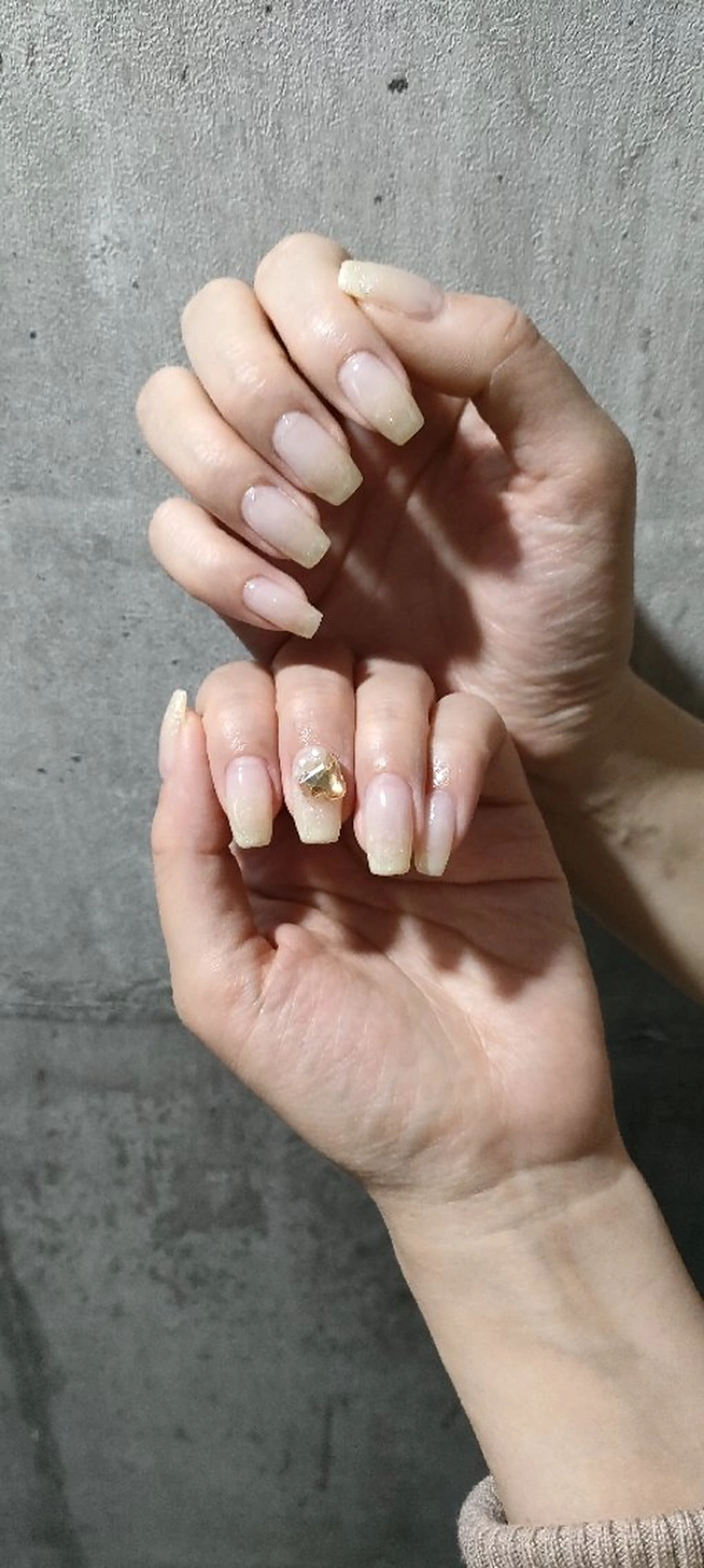 ネイル ラメ(グリッター) ラメグラデーション Risus NAILのネイルデザイン
