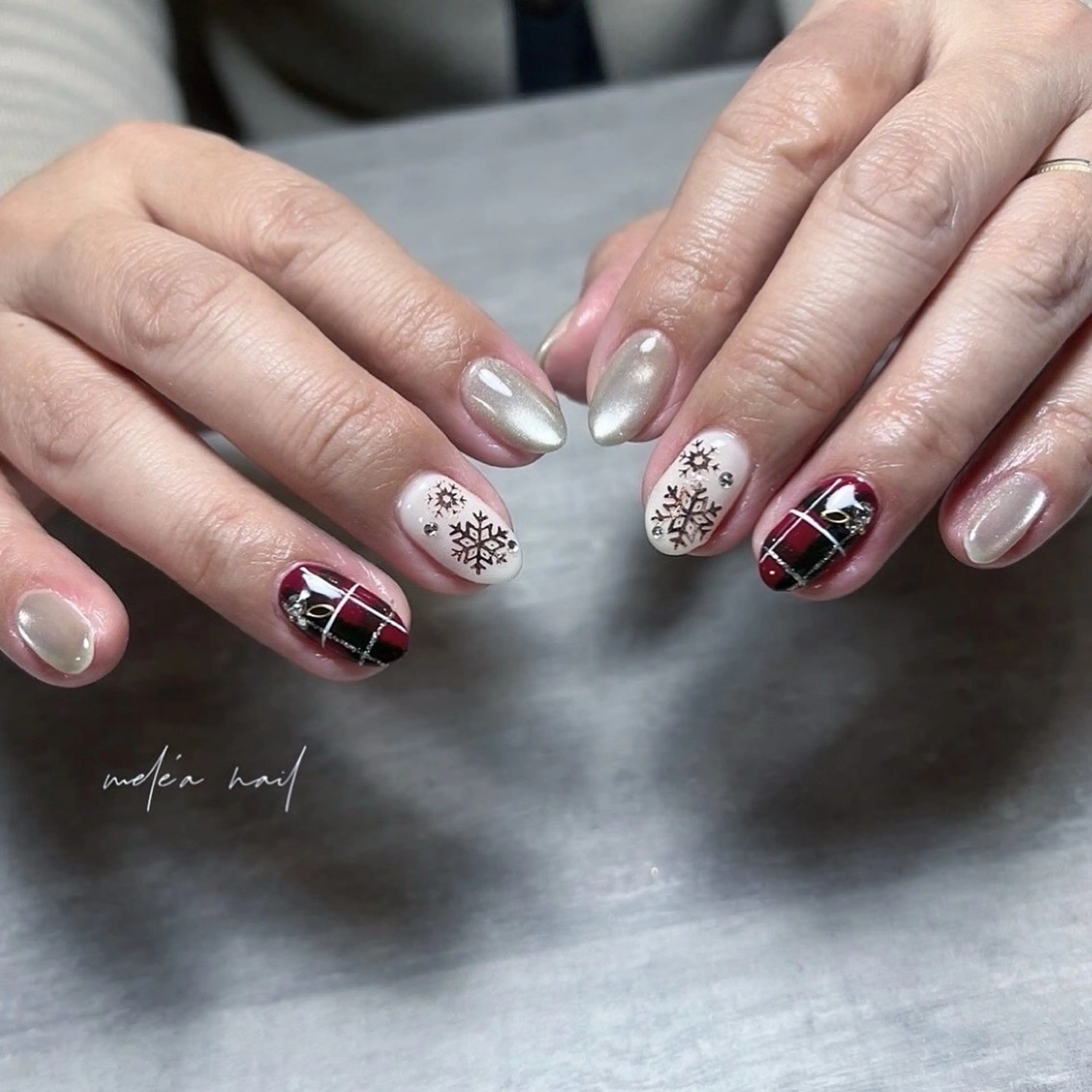 ネイル ハンドネイル miho meléanailのネイルデザイン