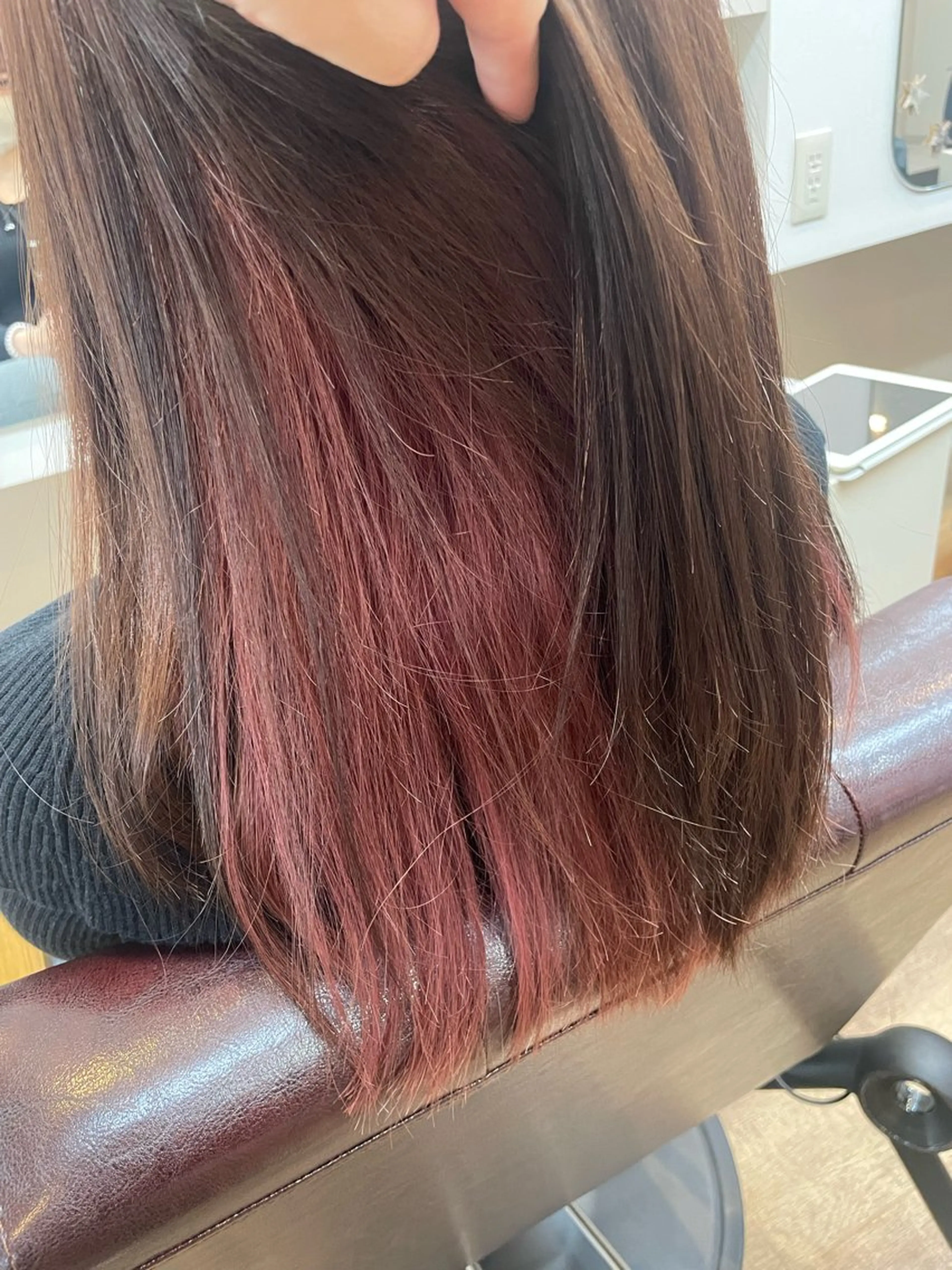 ロング アグレアーブル上地店 田中のヘアスタイル