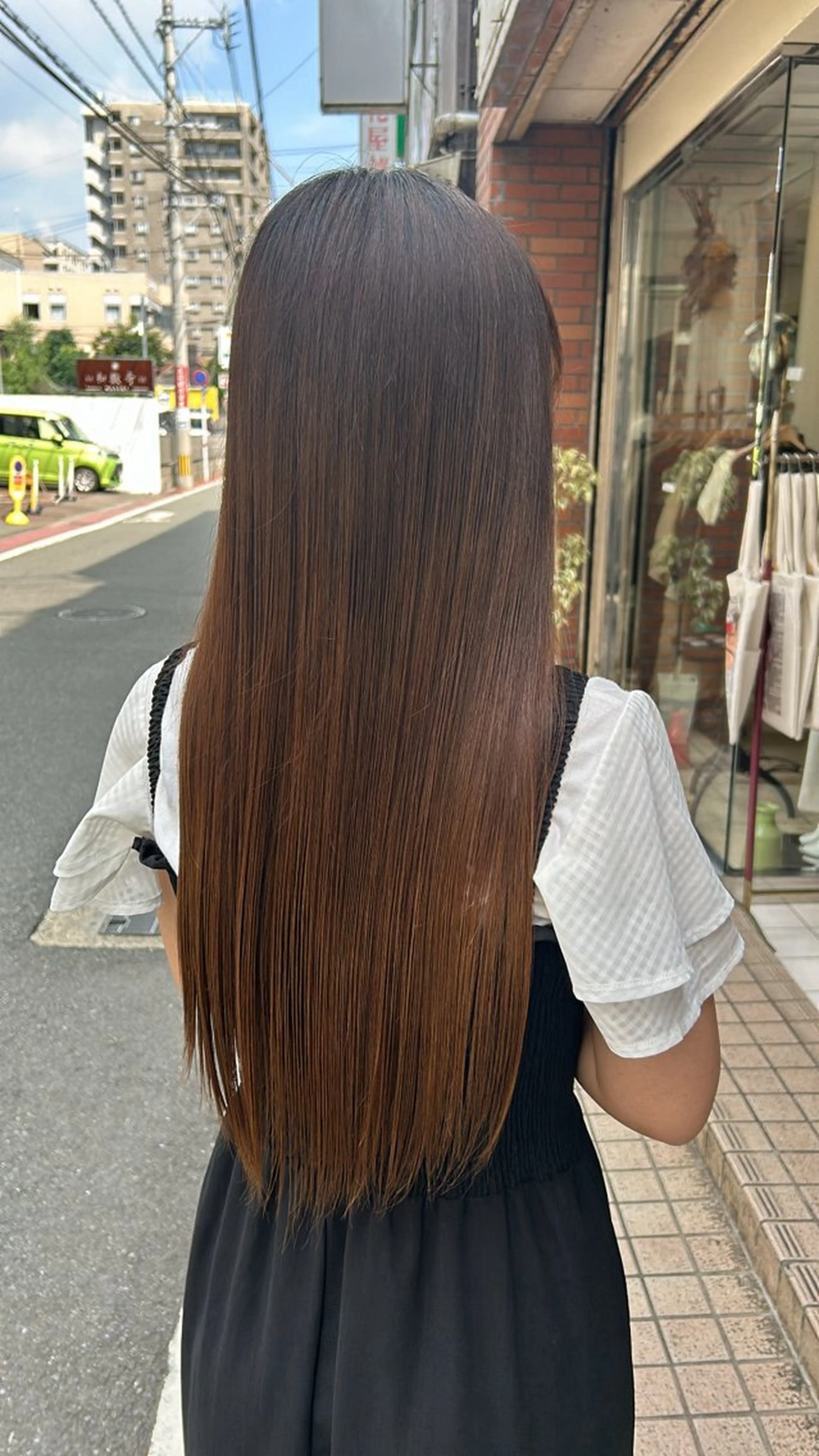ロング 坂 美来乃のヘアスタイル