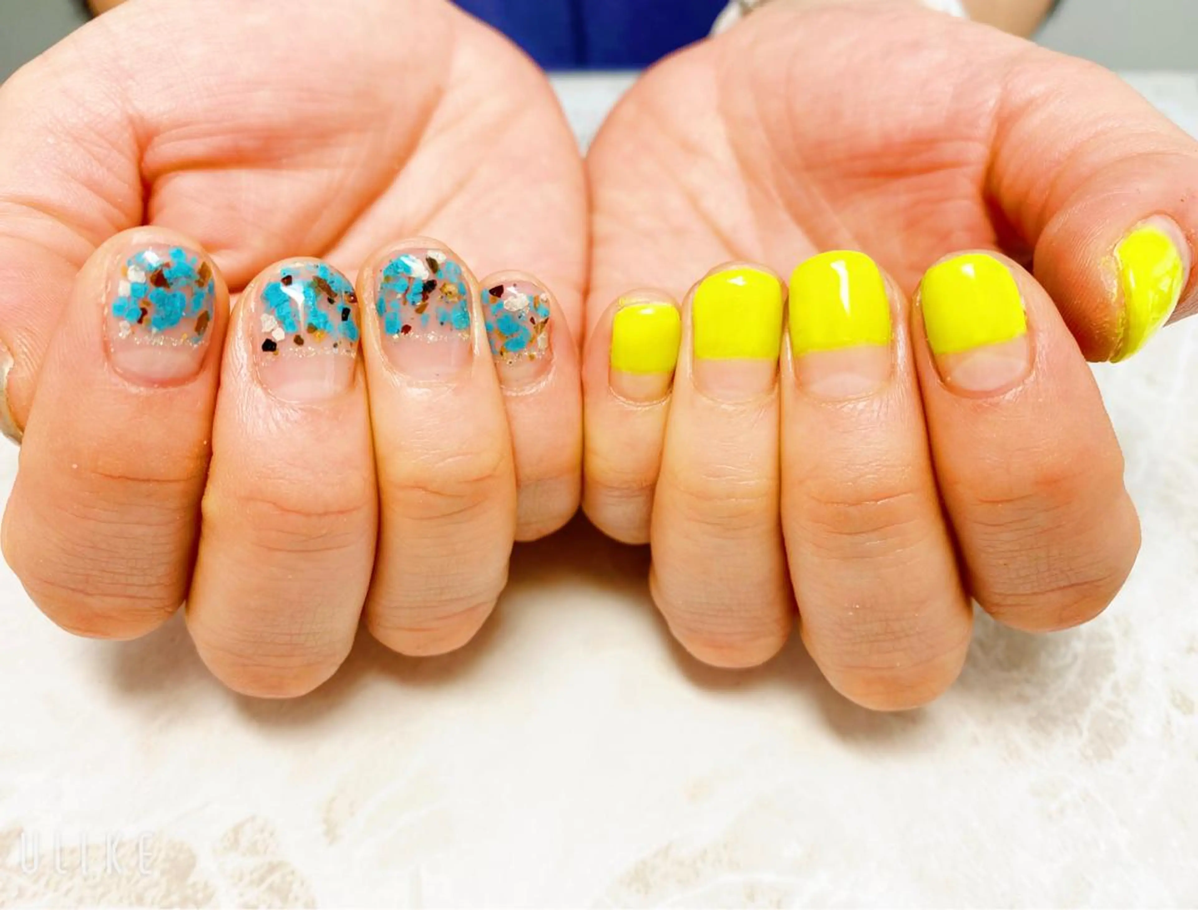 ネイル フレンチネイル プティリボン 武蔵小金井店のネイルデザイン