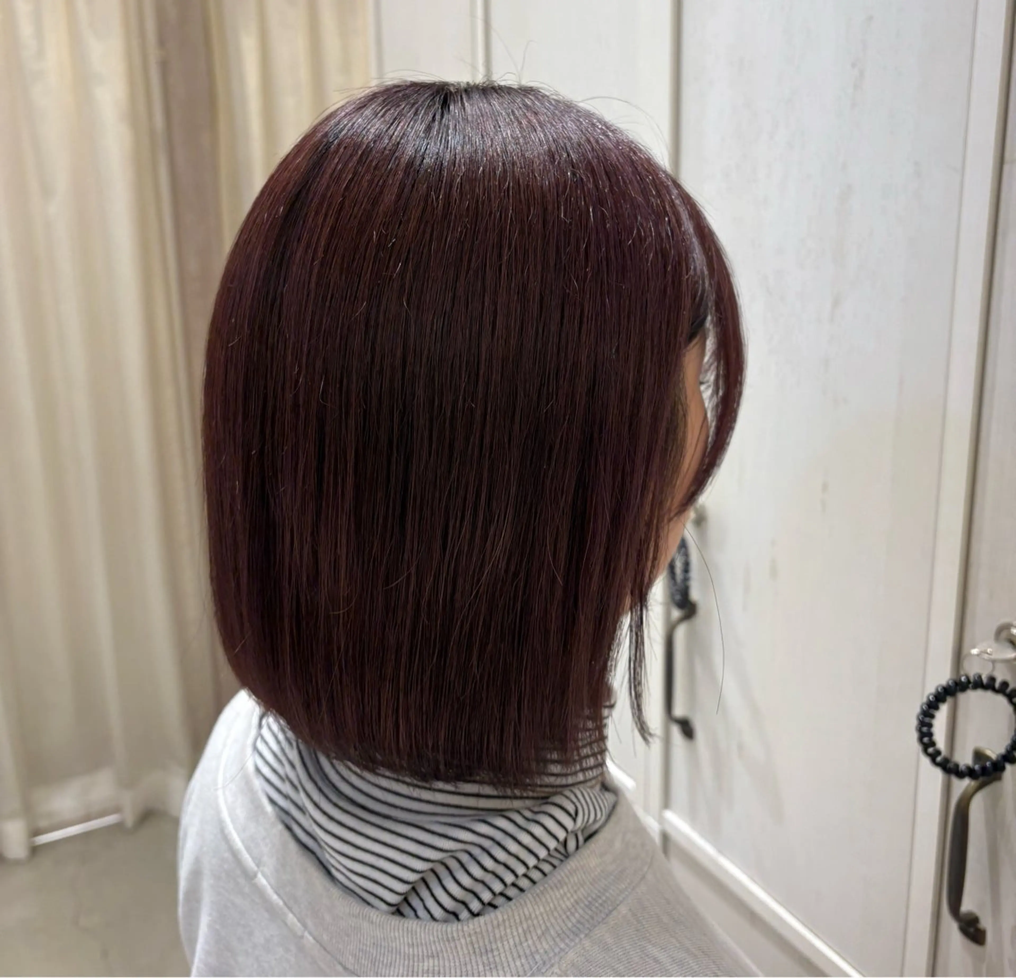 ミディアム つちだ ゆうひ / 暗髪カラー⟡.·のヘアスタイル