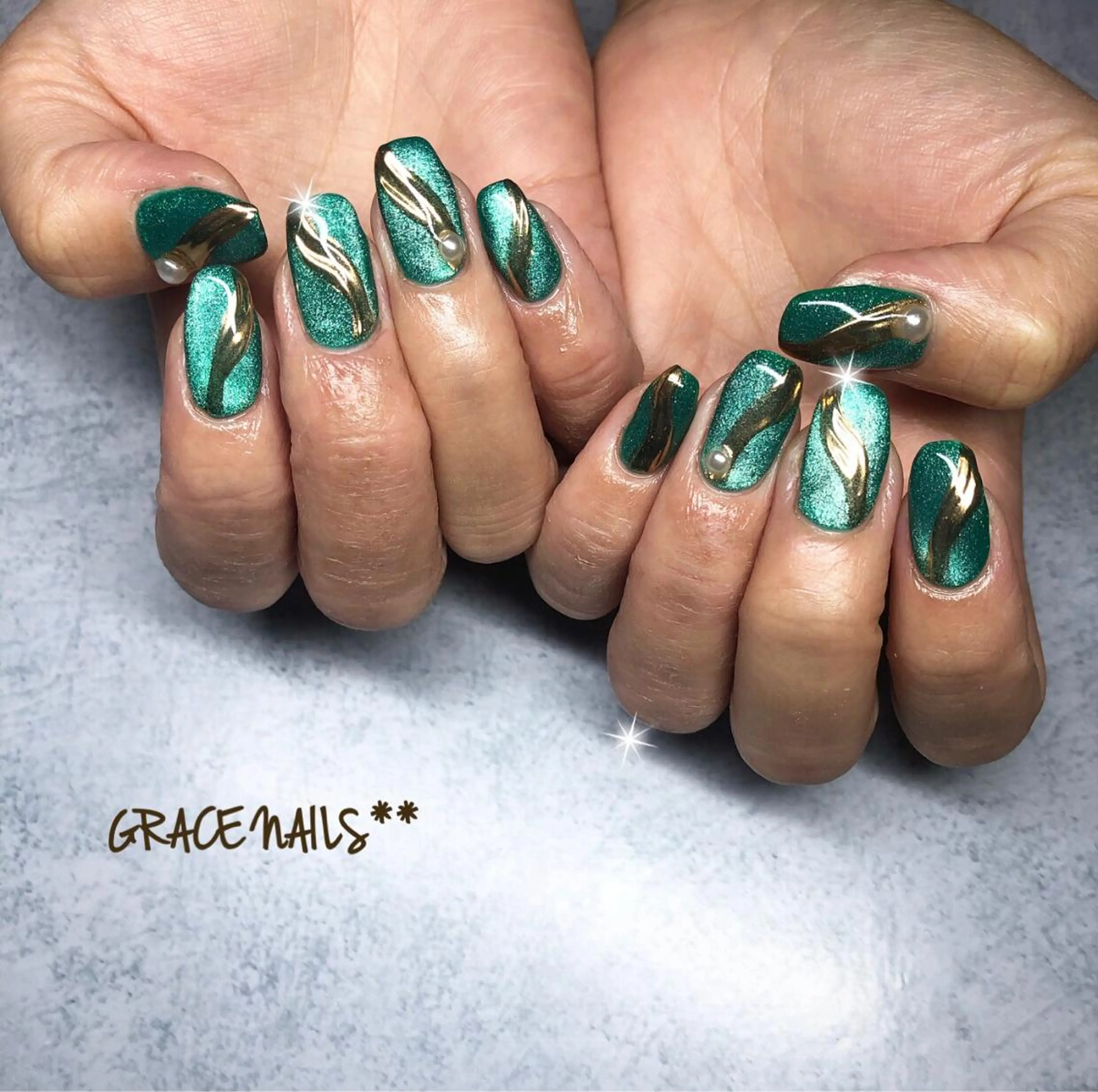ネイル ハンドネイル フットネイル GRACE NAILSのネイルデザイン