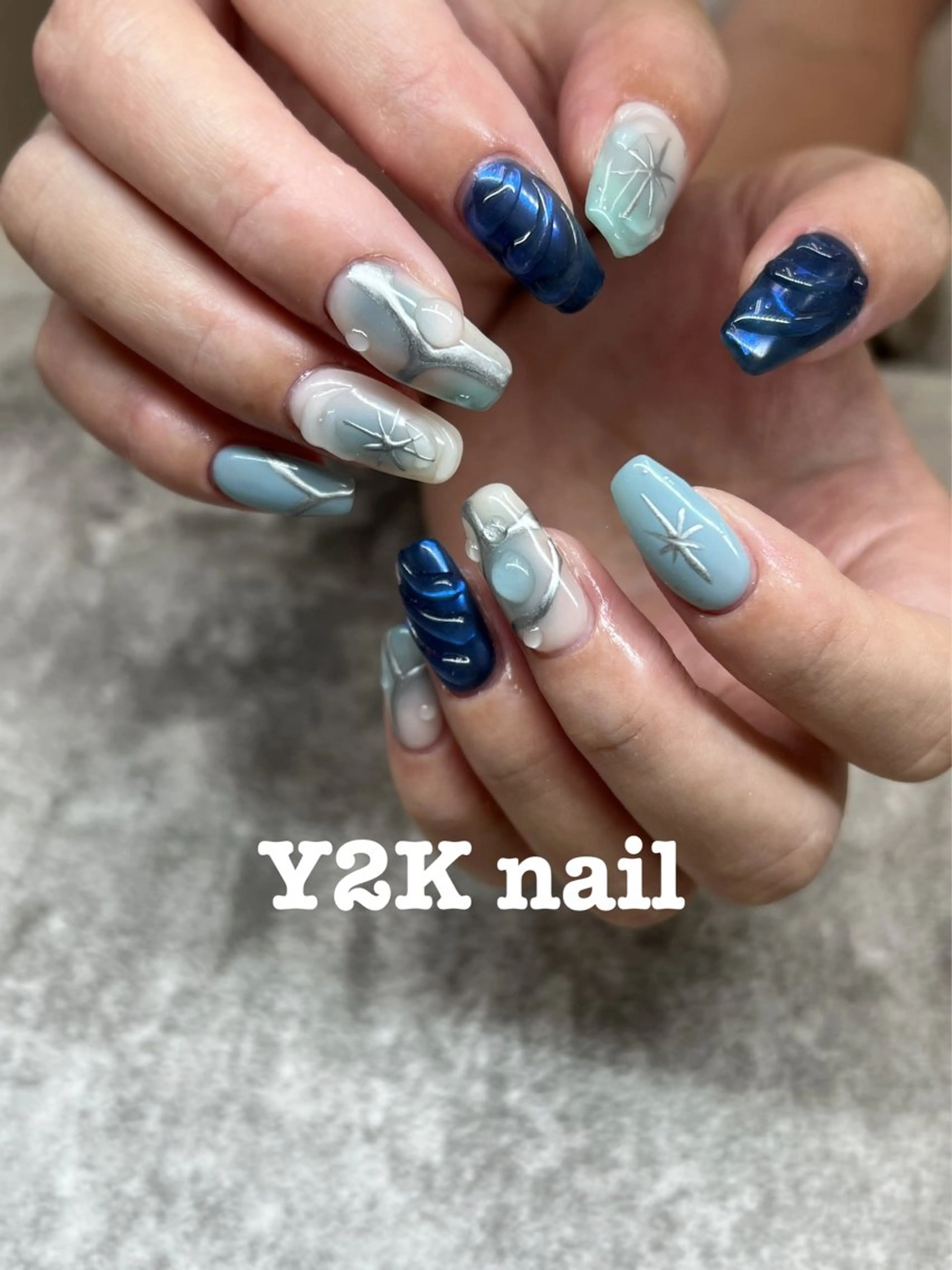 ネイル 韓国ネイル ワンホンネイル ハンドネイル Luann nail Sakiのネイルデザイン