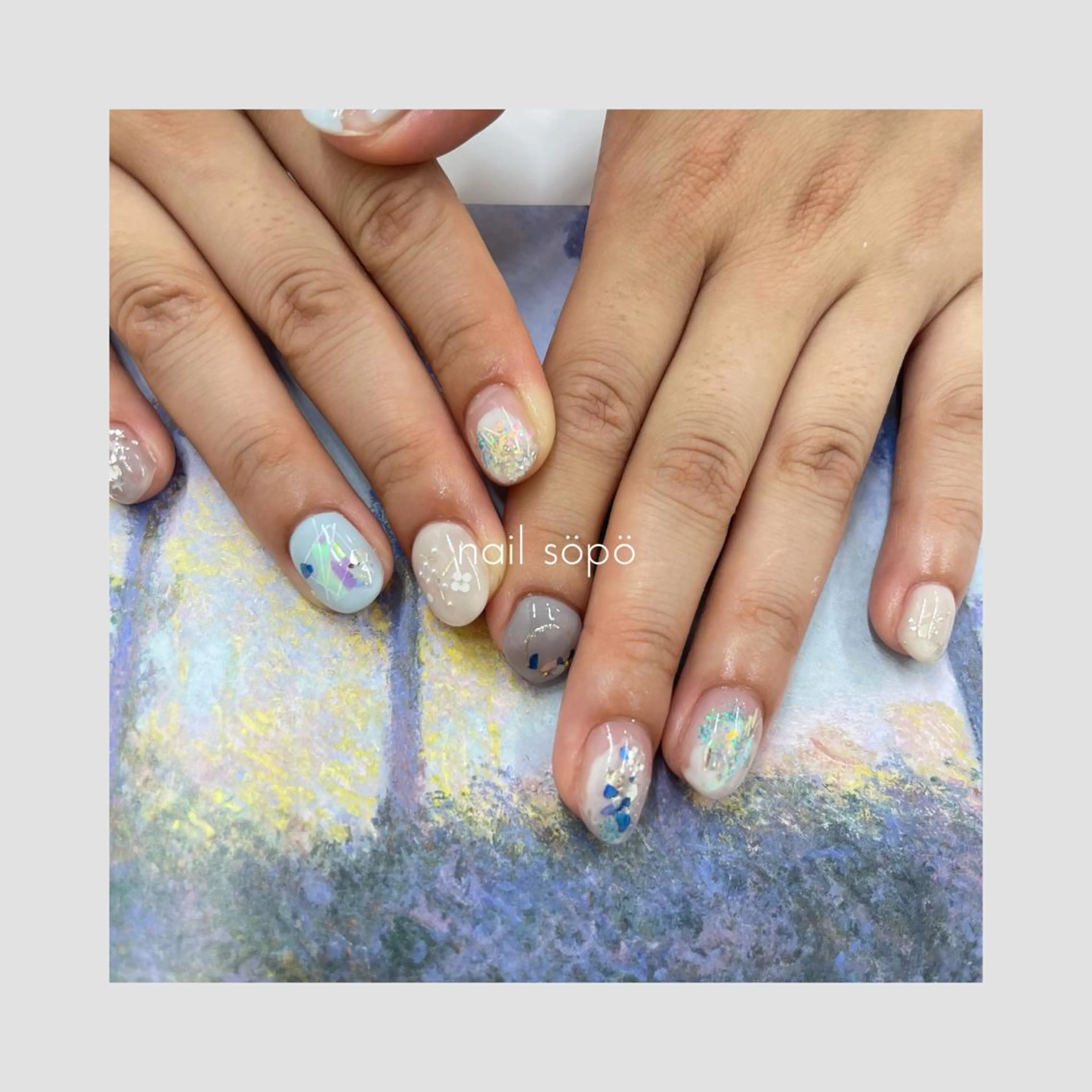 ネイル 自由が丘✳︎奥沢 nail söpöのネイルデザイン