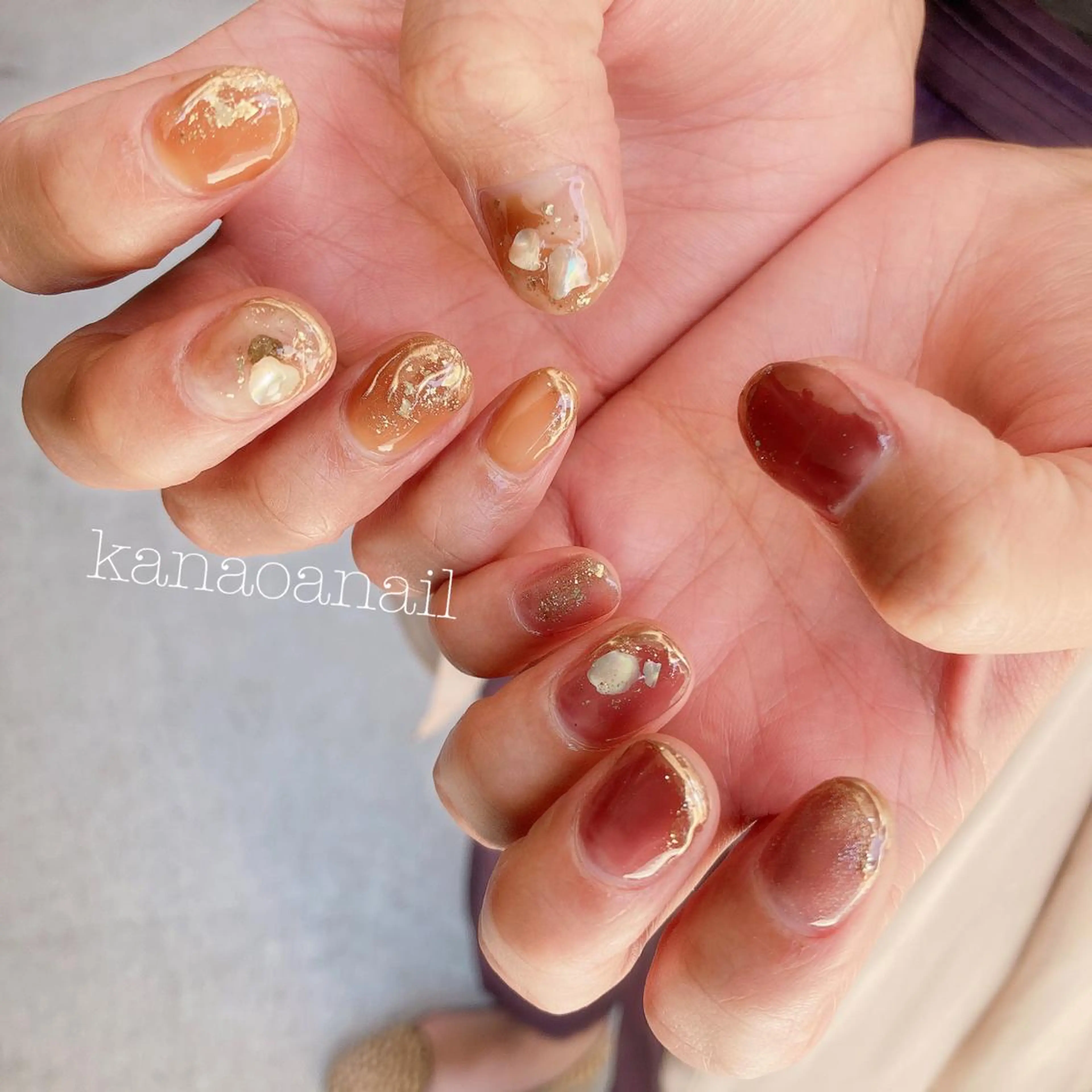 ネイル kanaoa nailのネイルデザイン
