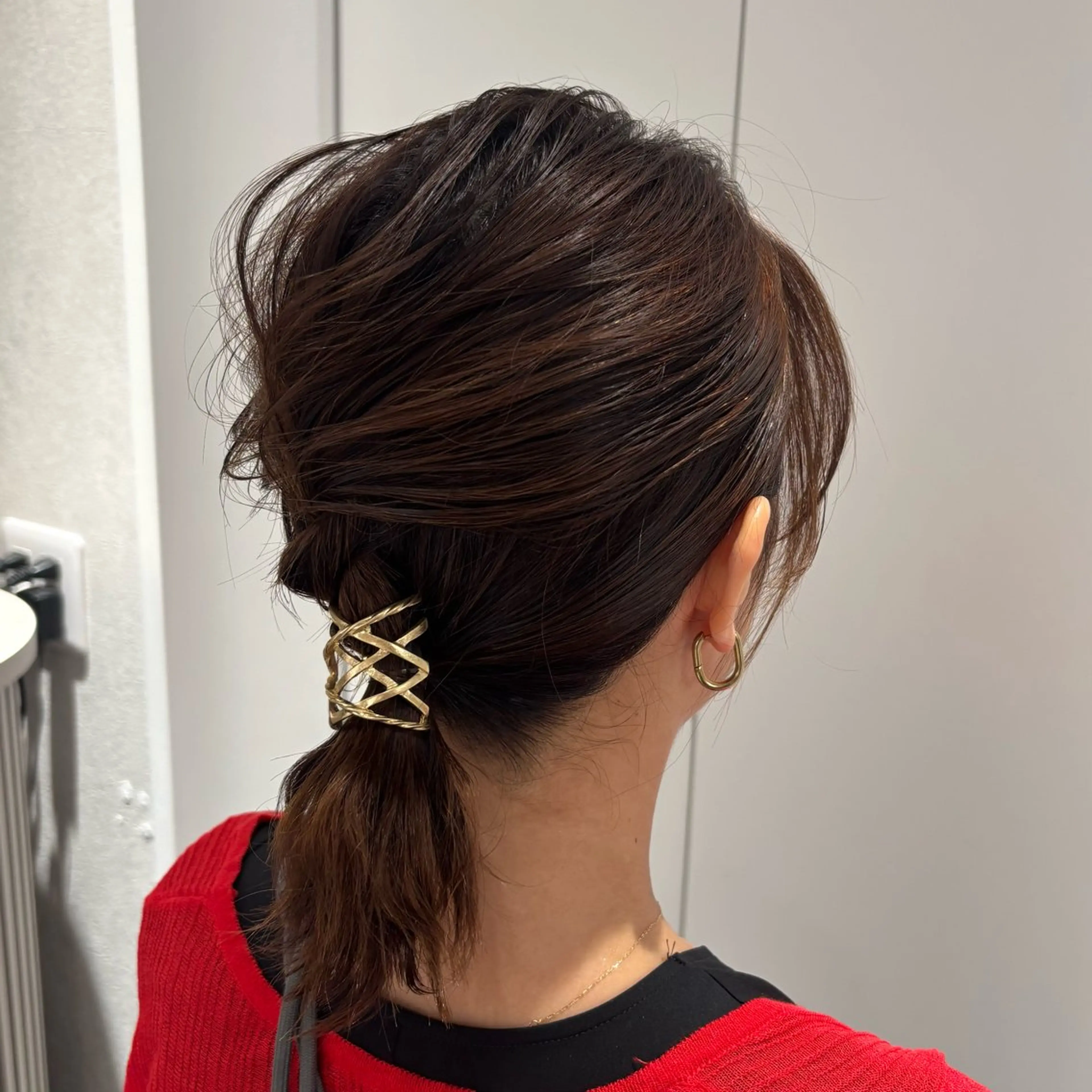 ミディアム ヘアセット 🩵似合わせカット/ カラー/あさか 🩵のヘアスタイル