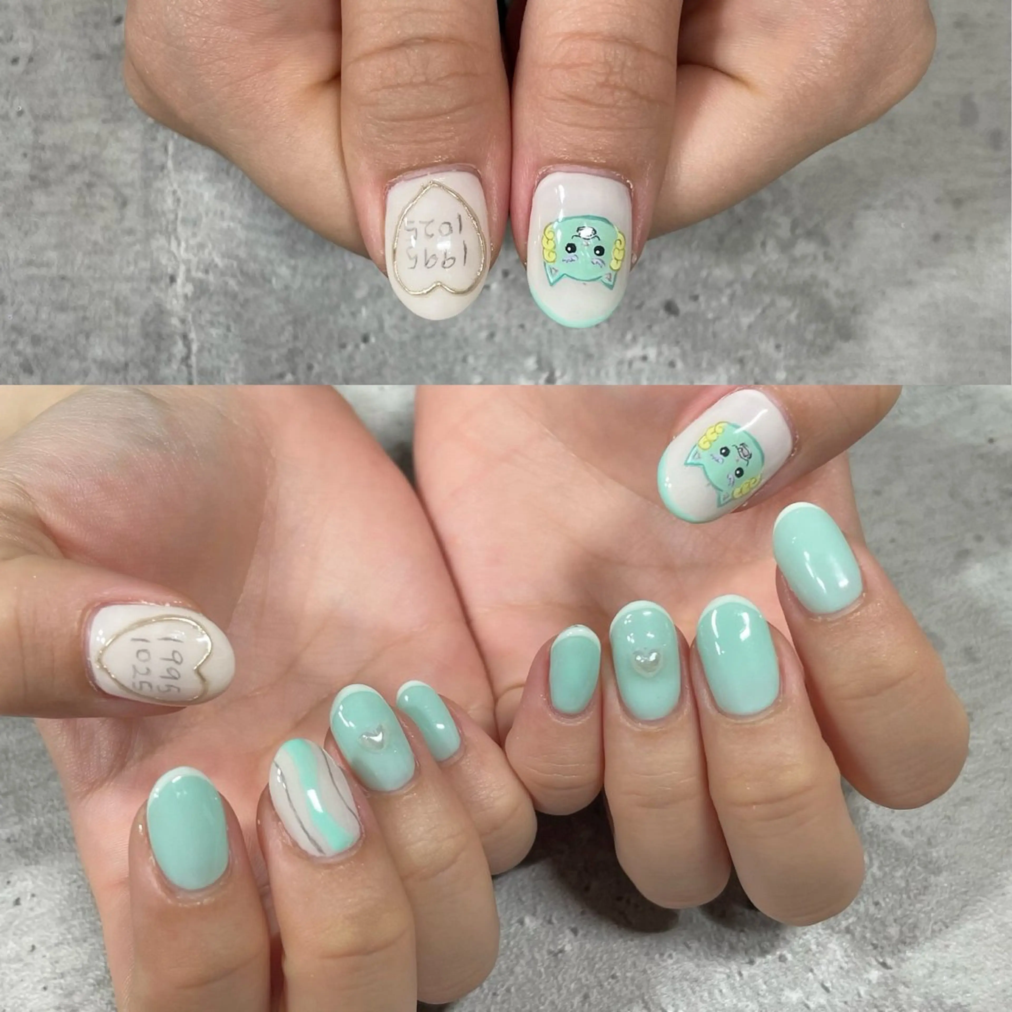 ネイル 東 千夏のネイルデザイン