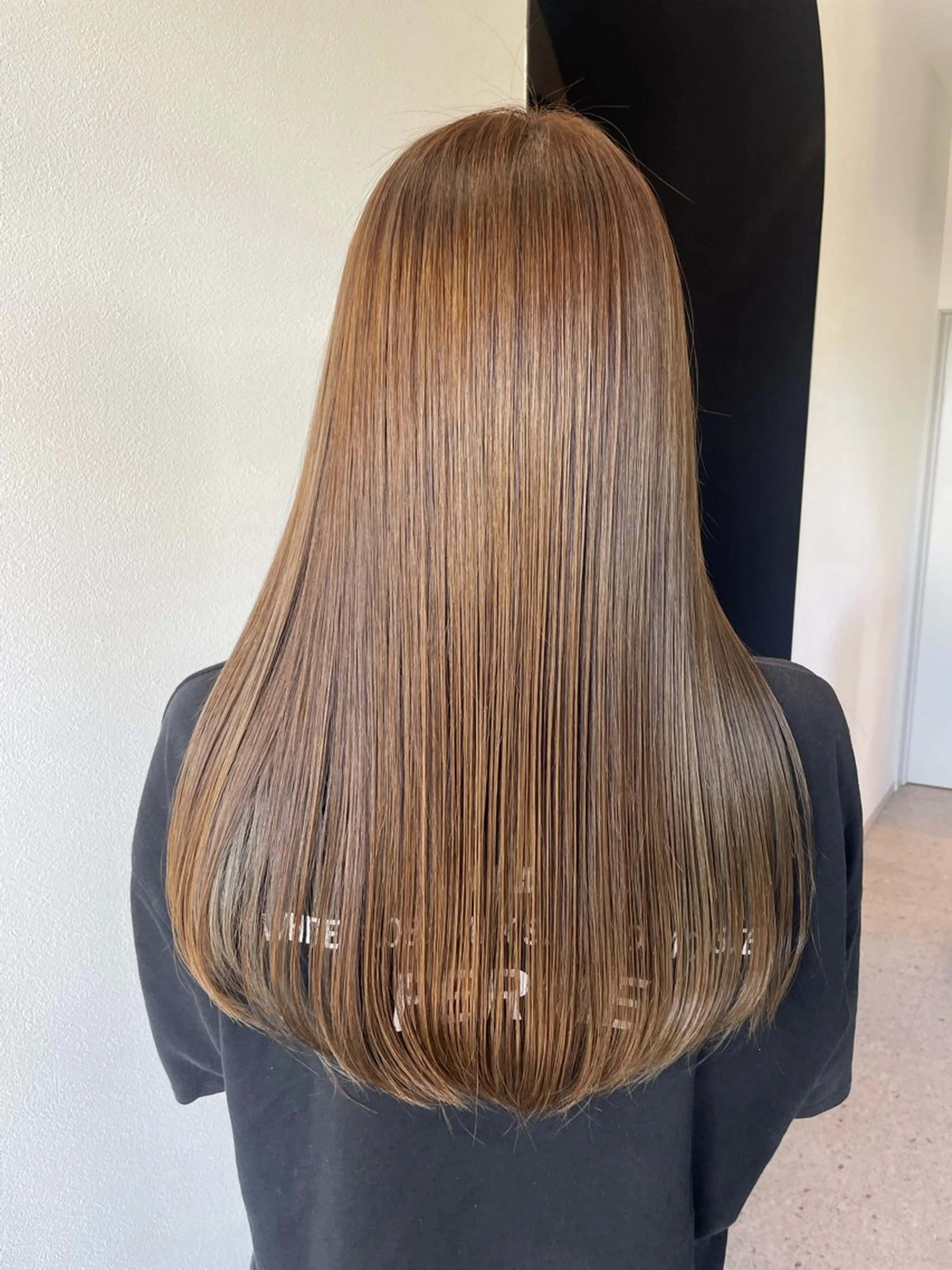 ロング カット 縮毛矯正 宇野 颯太のヘアスタイル