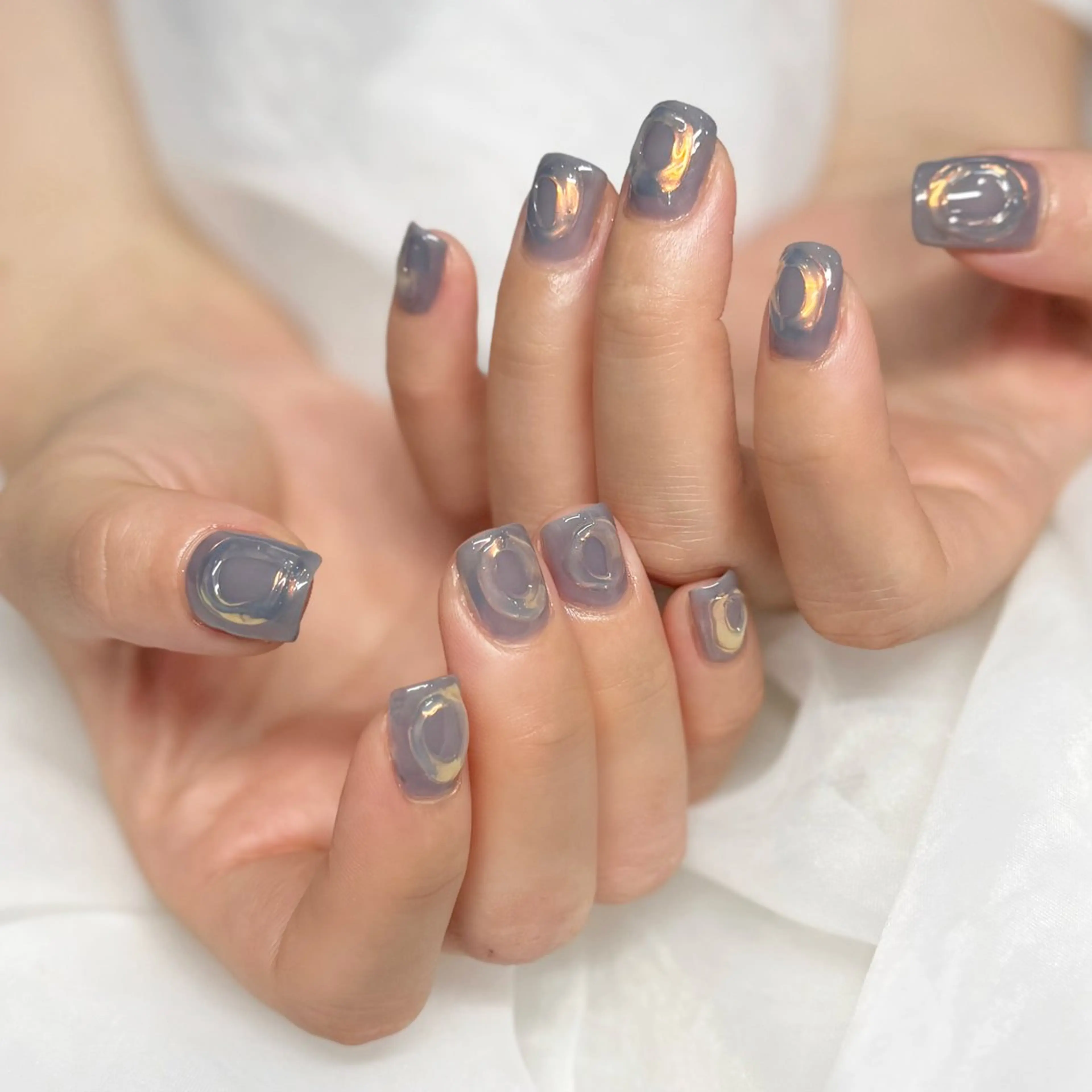 ネイル シンプルネイル ハンドネイル CarinaNail Chieのネイルデザイン