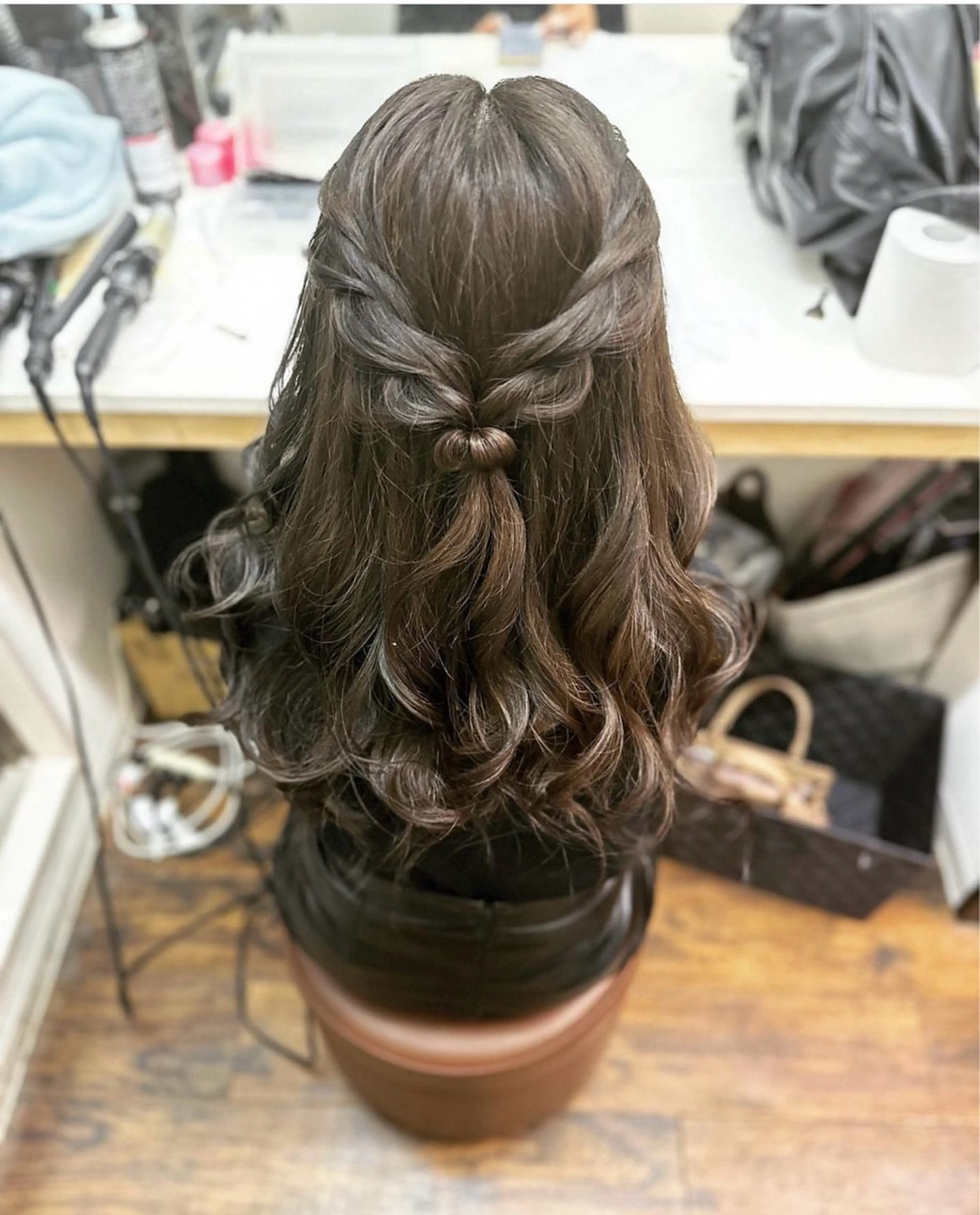 クイックヘアセットの写真