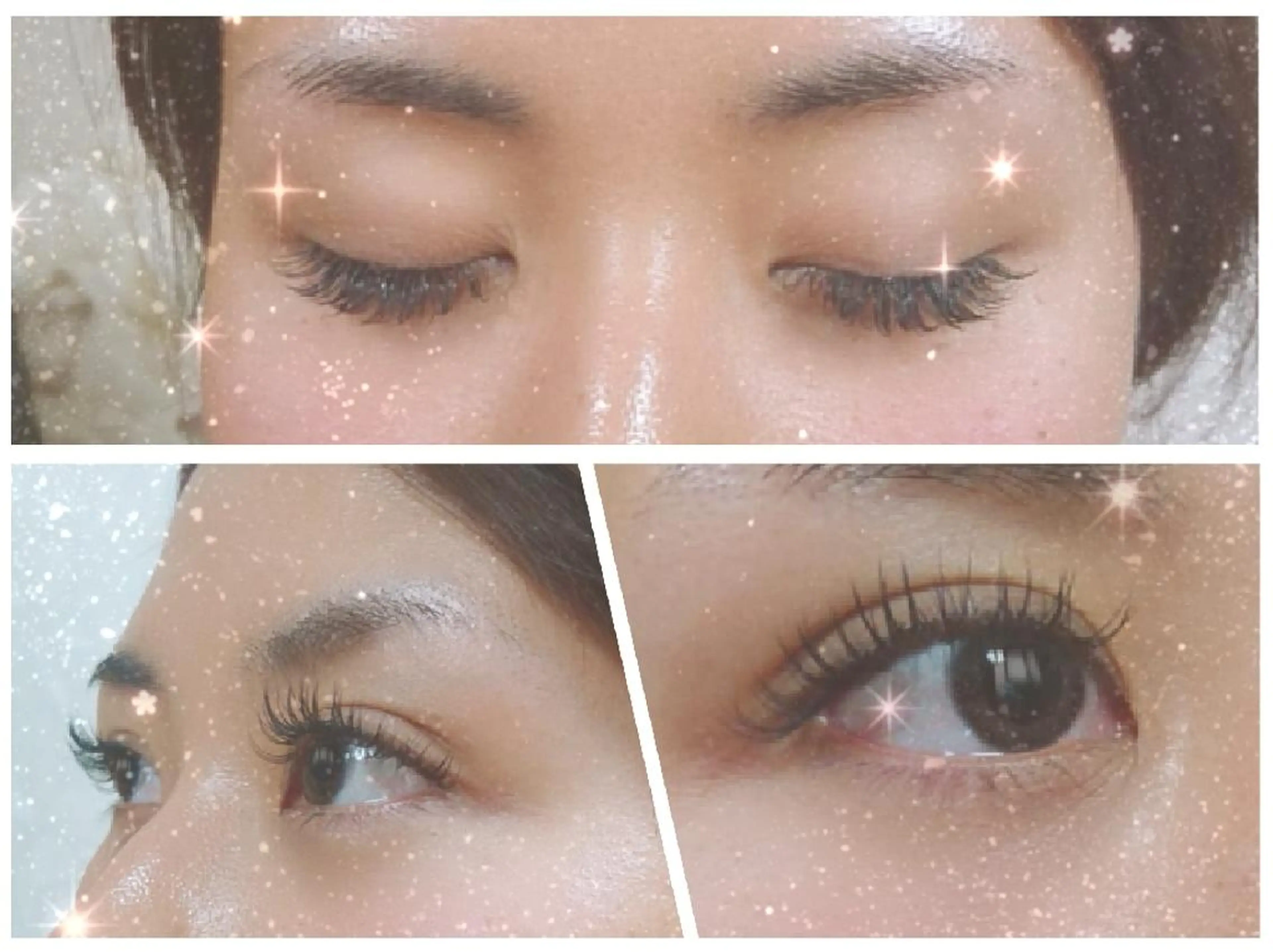 25日以内に再来の方💟アイラッシュつけたし120本の写真