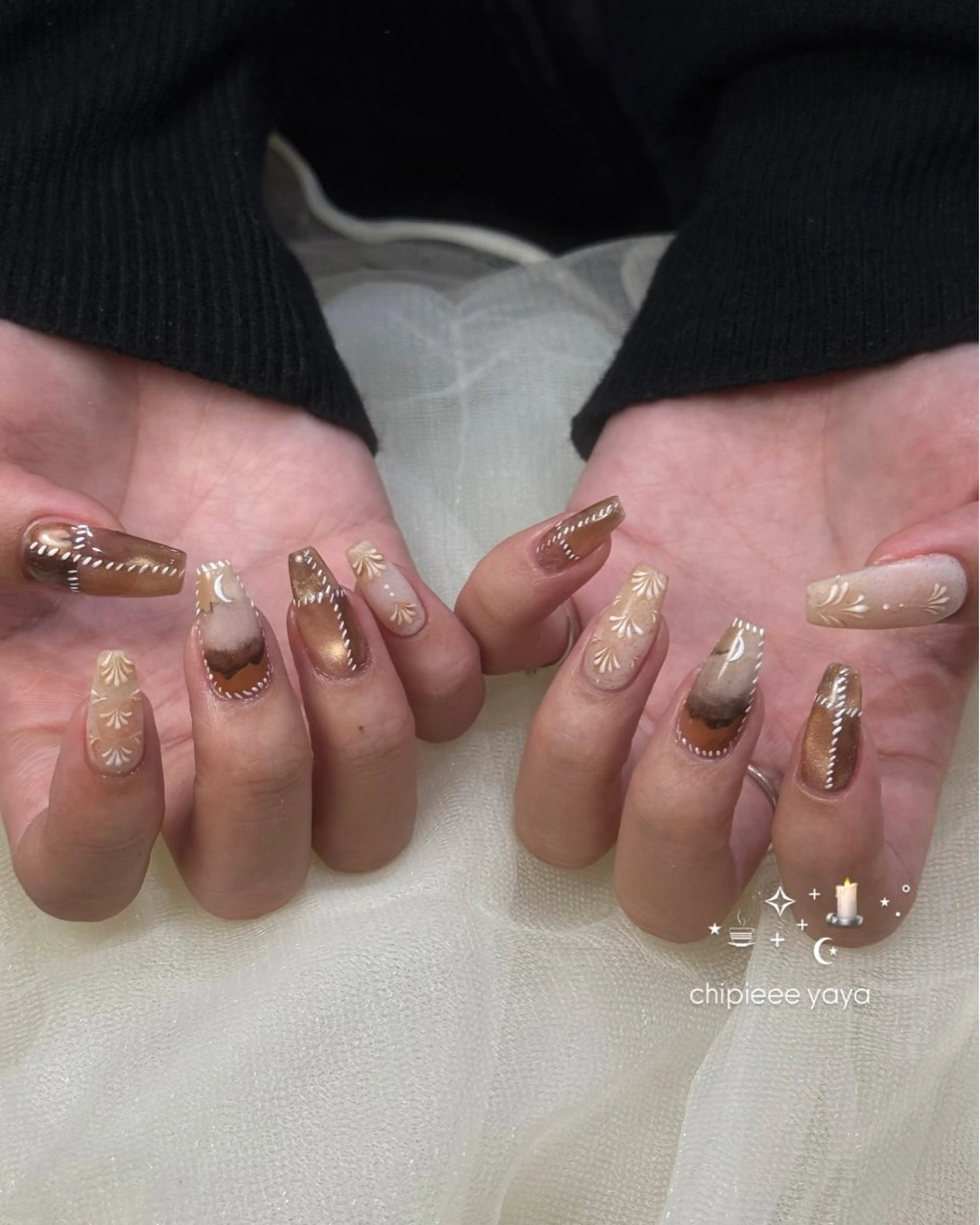 ネイル ハンドネイル Chipieee yayaのネイルデザイン