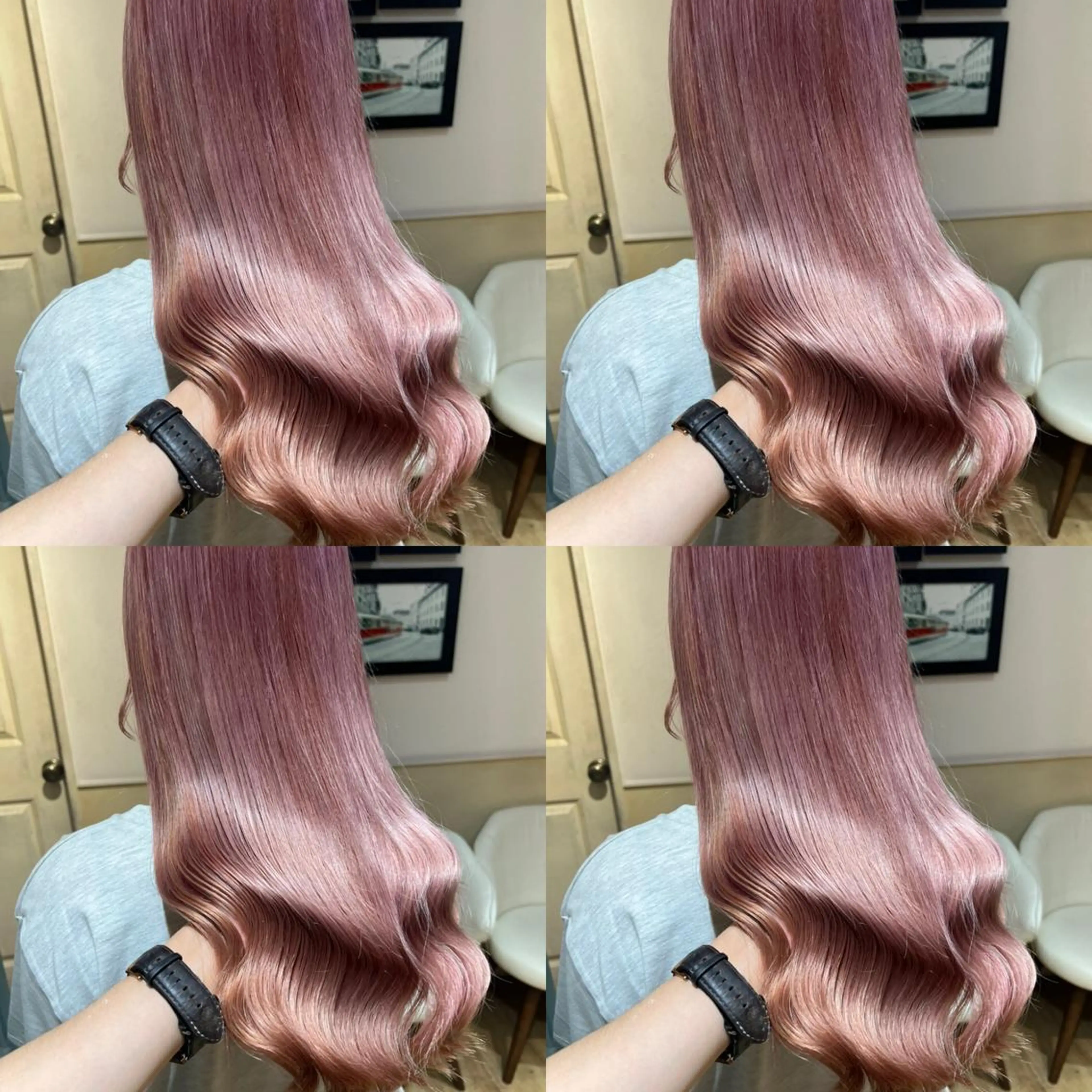 セミロング カラー カット ヘアカラー トリートメント レイヤー×艶髪特化 マネージャー安藤光司のヘアスタイル