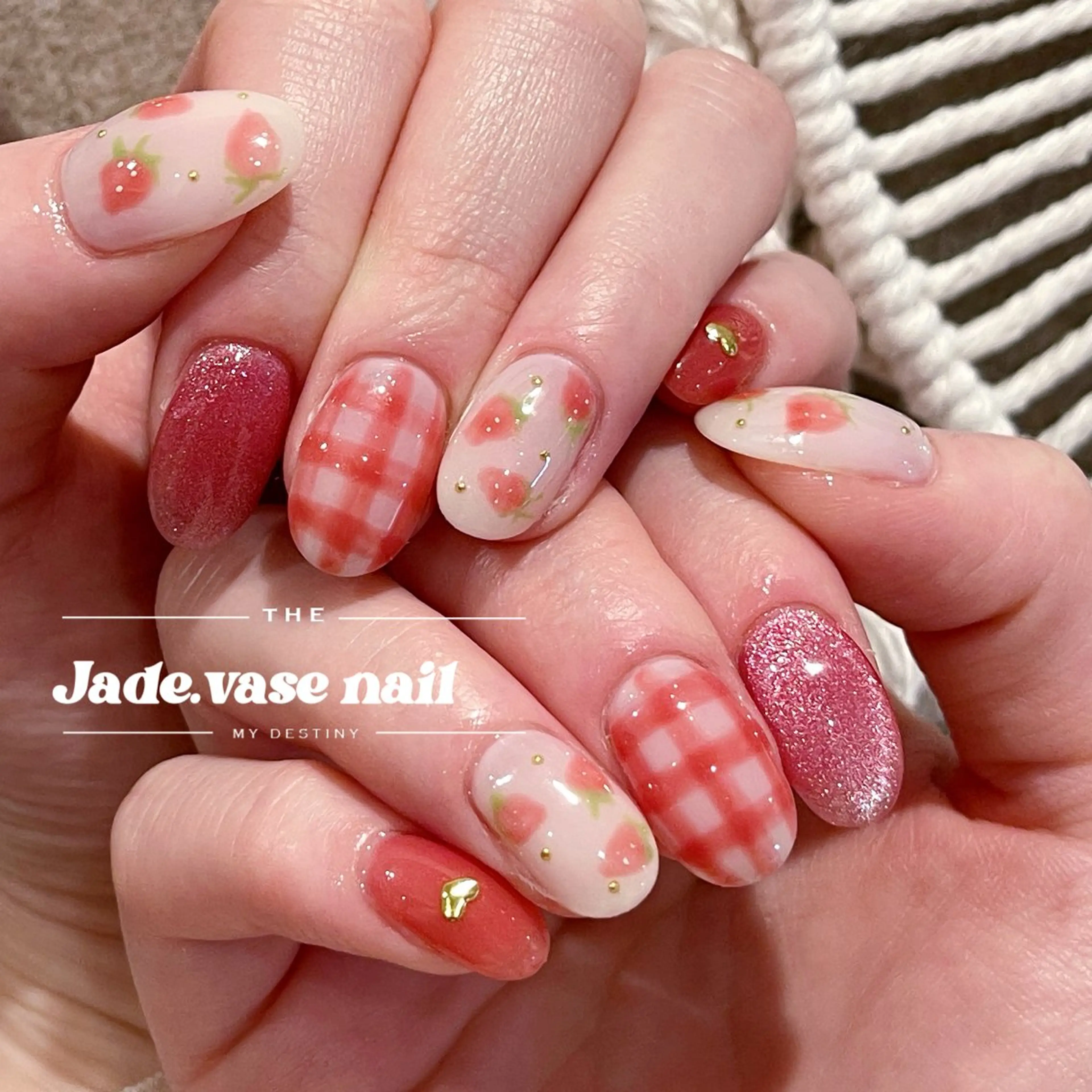 ネイル ハンドネイル ハンドケア ✰Jade.vase 银座のネイルデザイン