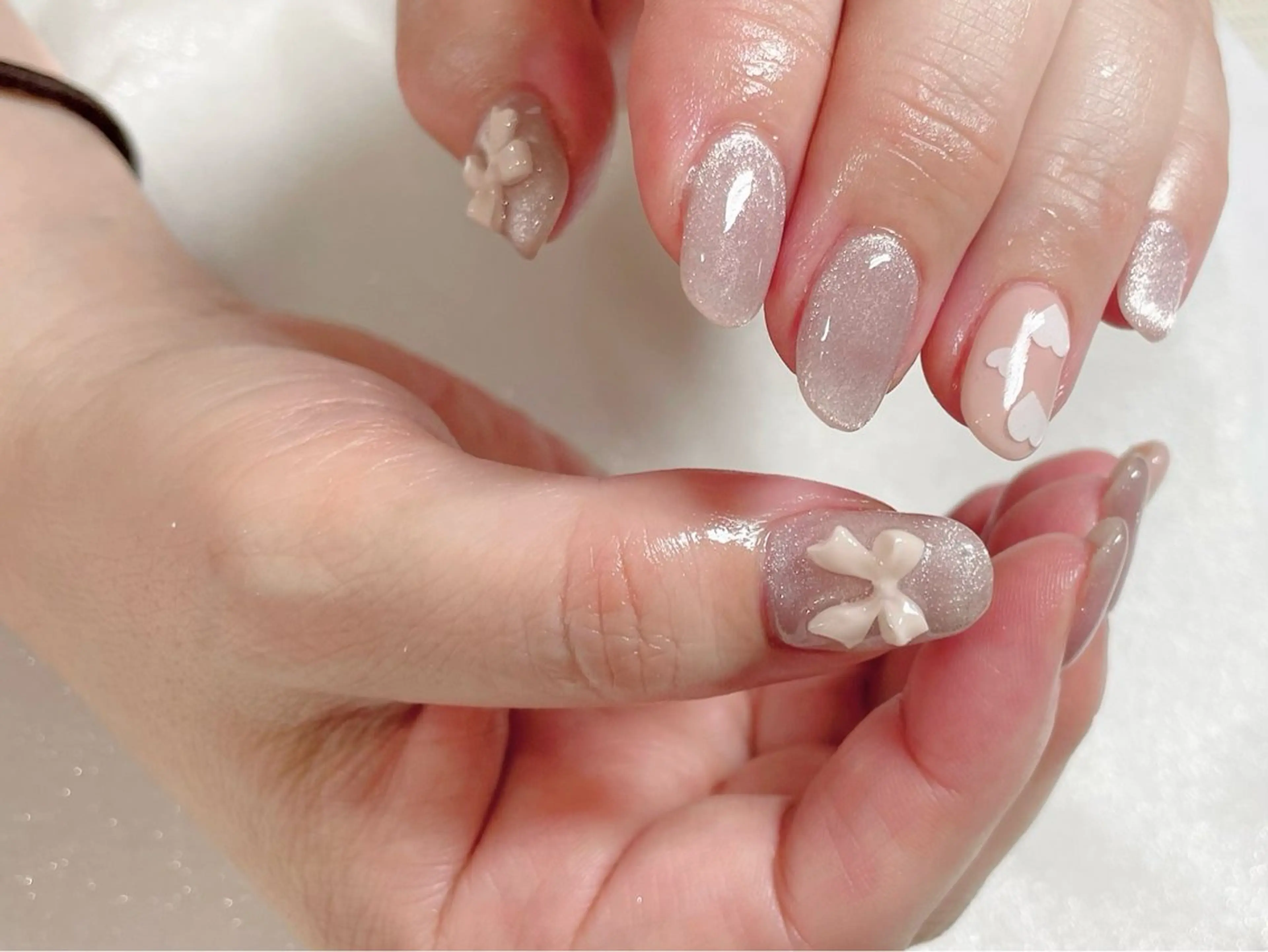 ネイル マグネットネイル 清水 しおりのネイルデザイン