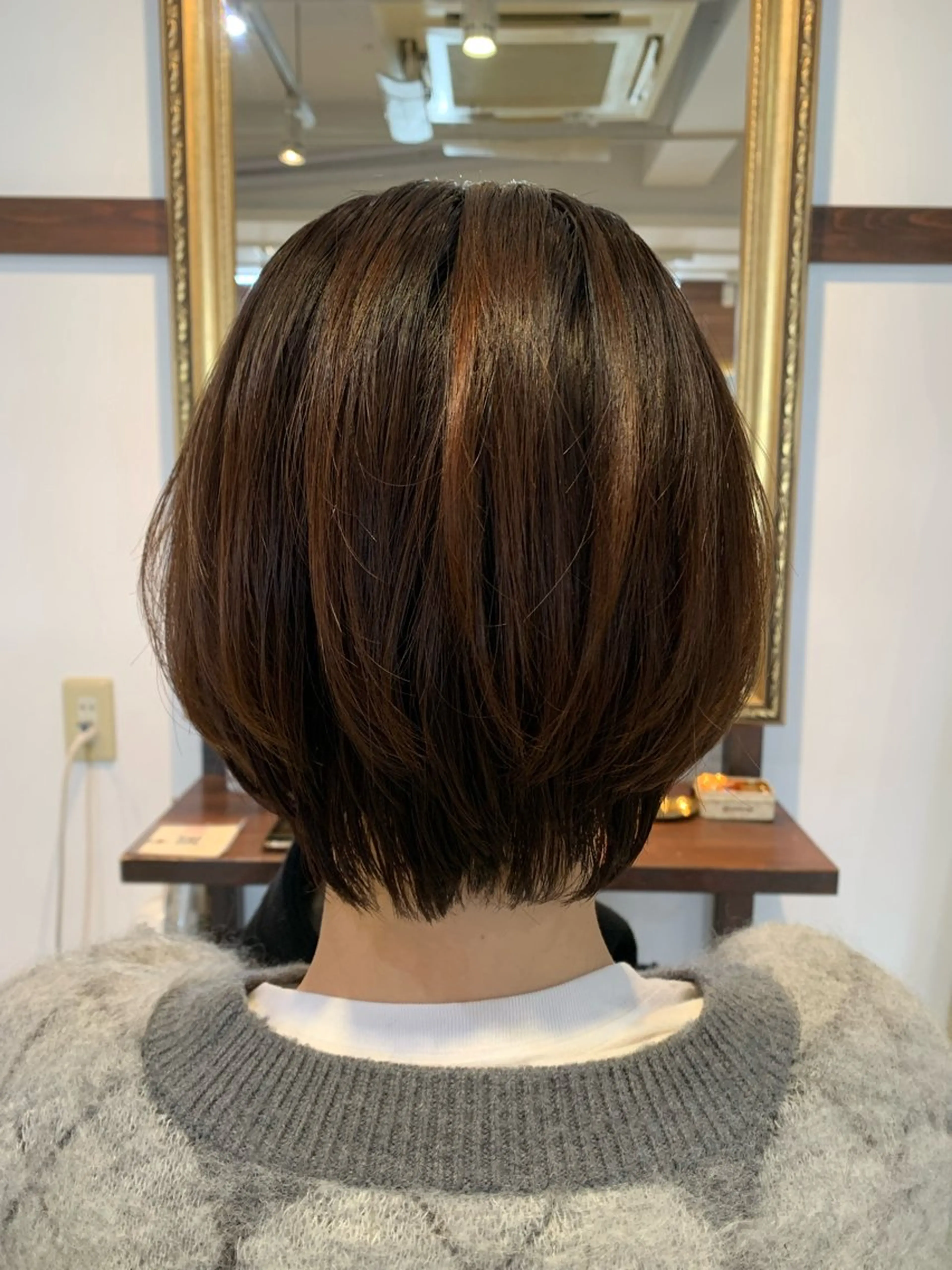ショート カラー ショートヘア カット ヘアカラー newi saLyu 片岡ふきのヘアスタイル