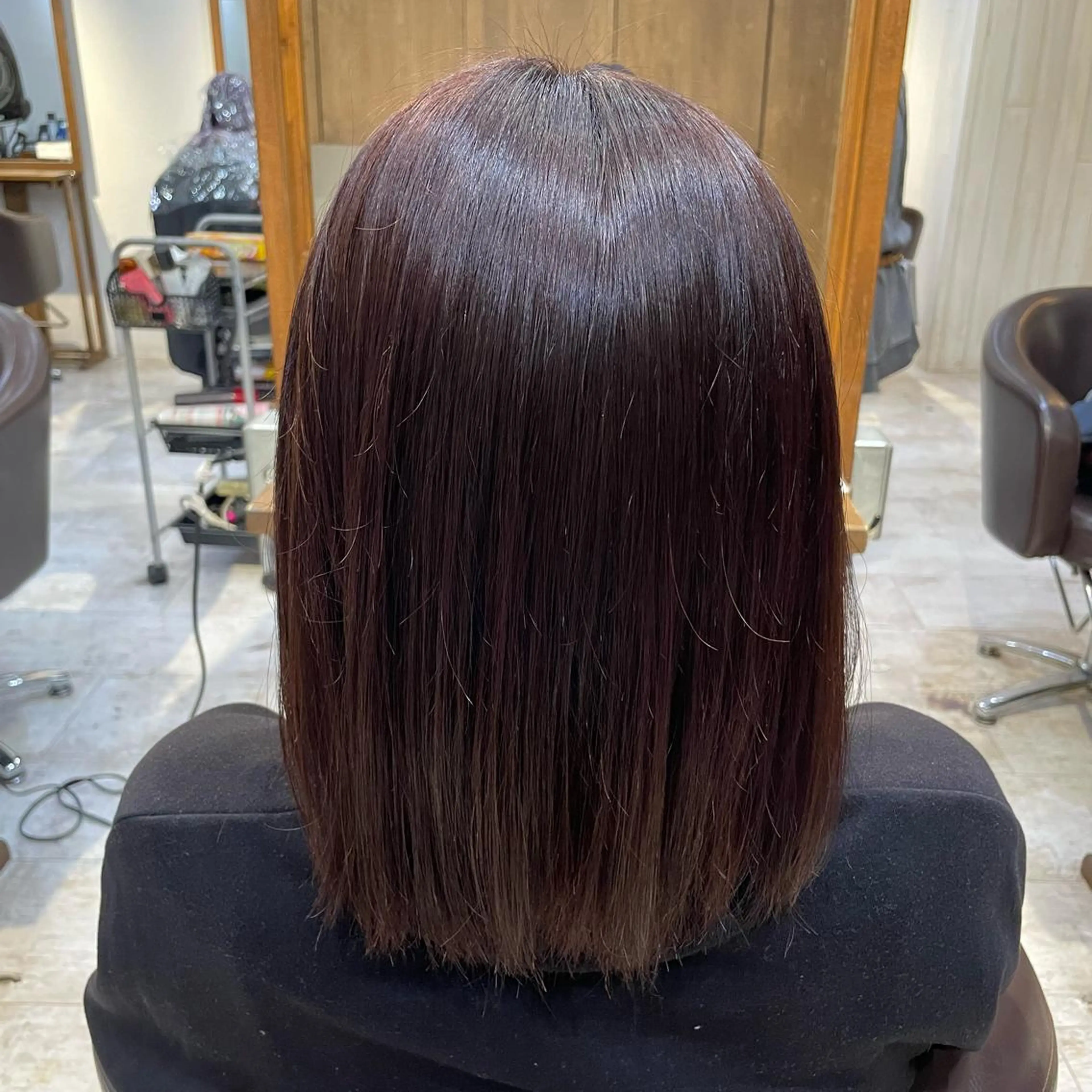 ミディアム ヘアカラー トリートメント ALLEN hair /まなのヘアスタイル