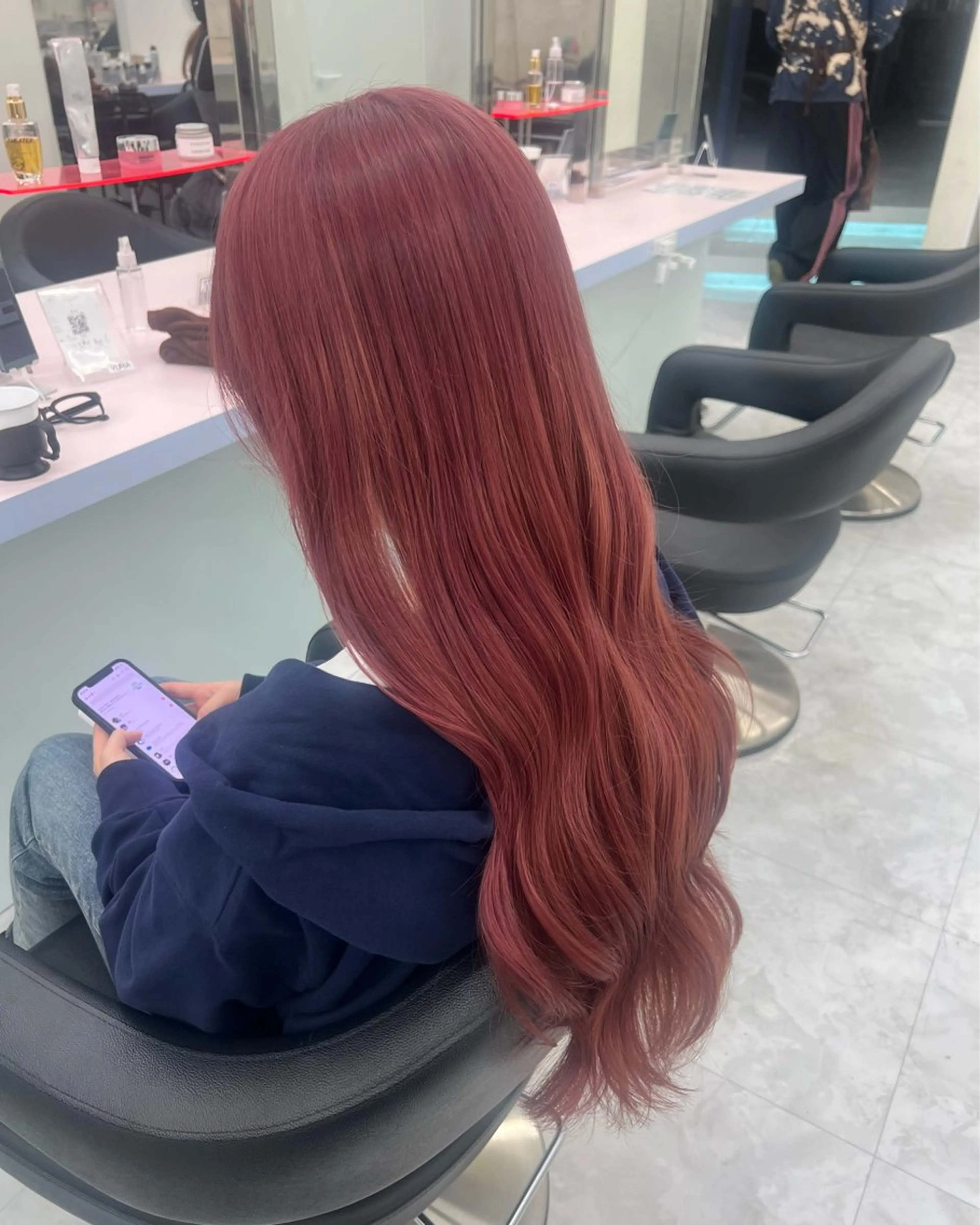 ロング ダブルカラー特化✨ /透明感カラーゆりあのヘアスタイル