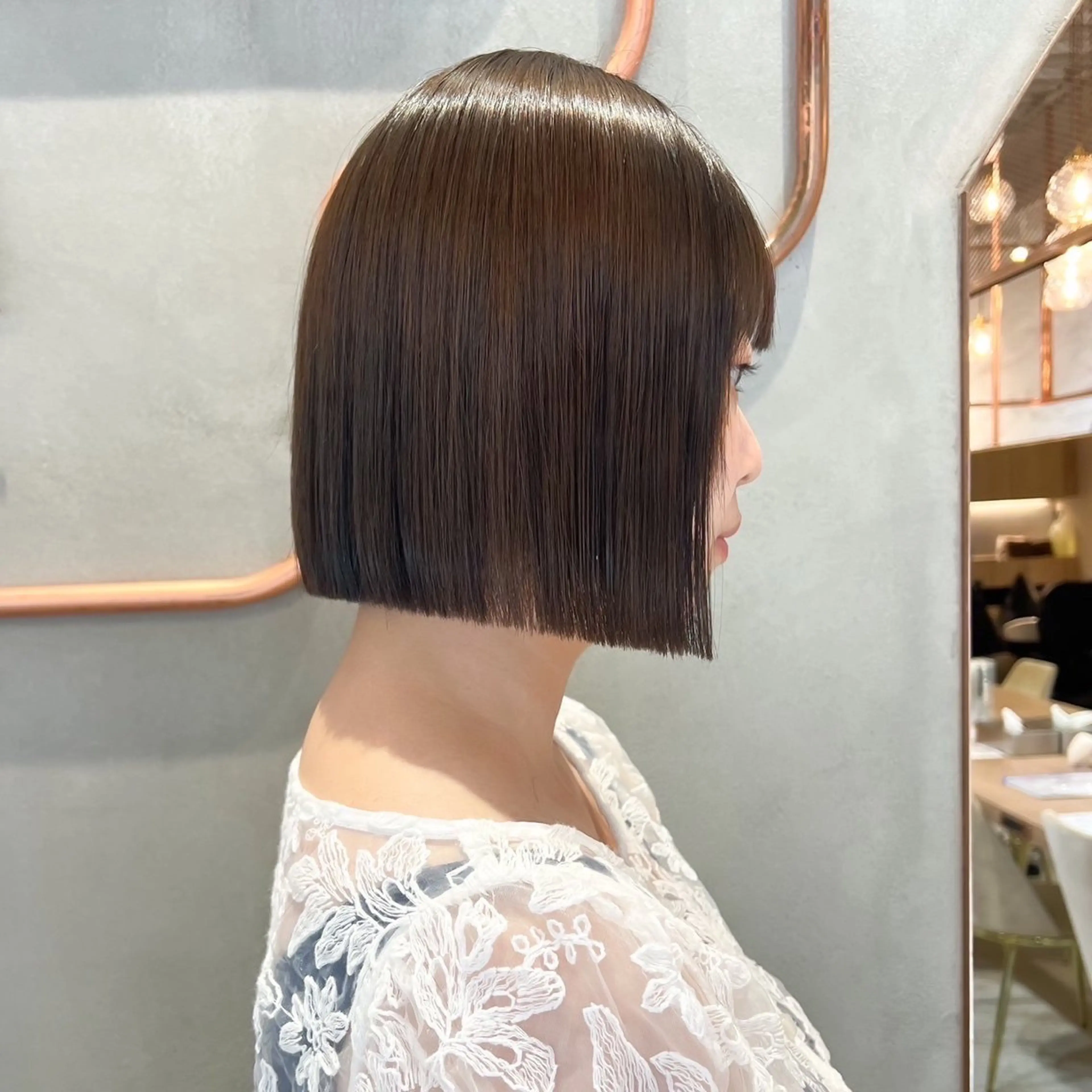 ショート 原宿/韓国ボブ /くびれボブ/優希のヘアスタイル