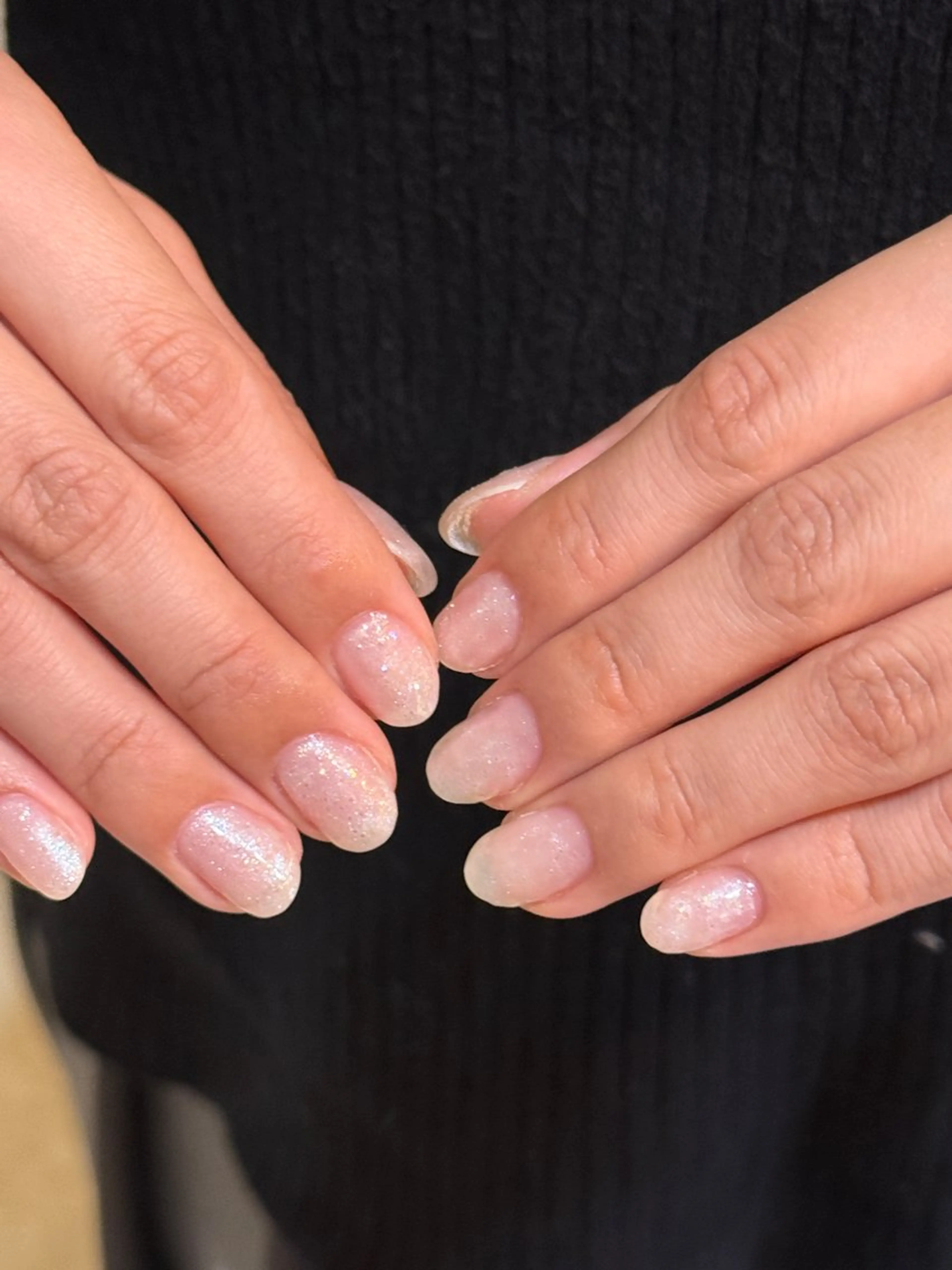 ネイル キラキラネイル ラメ(グリッター) ワンカラーネイル ハンドネイル ayaka naruのネイルデザイン