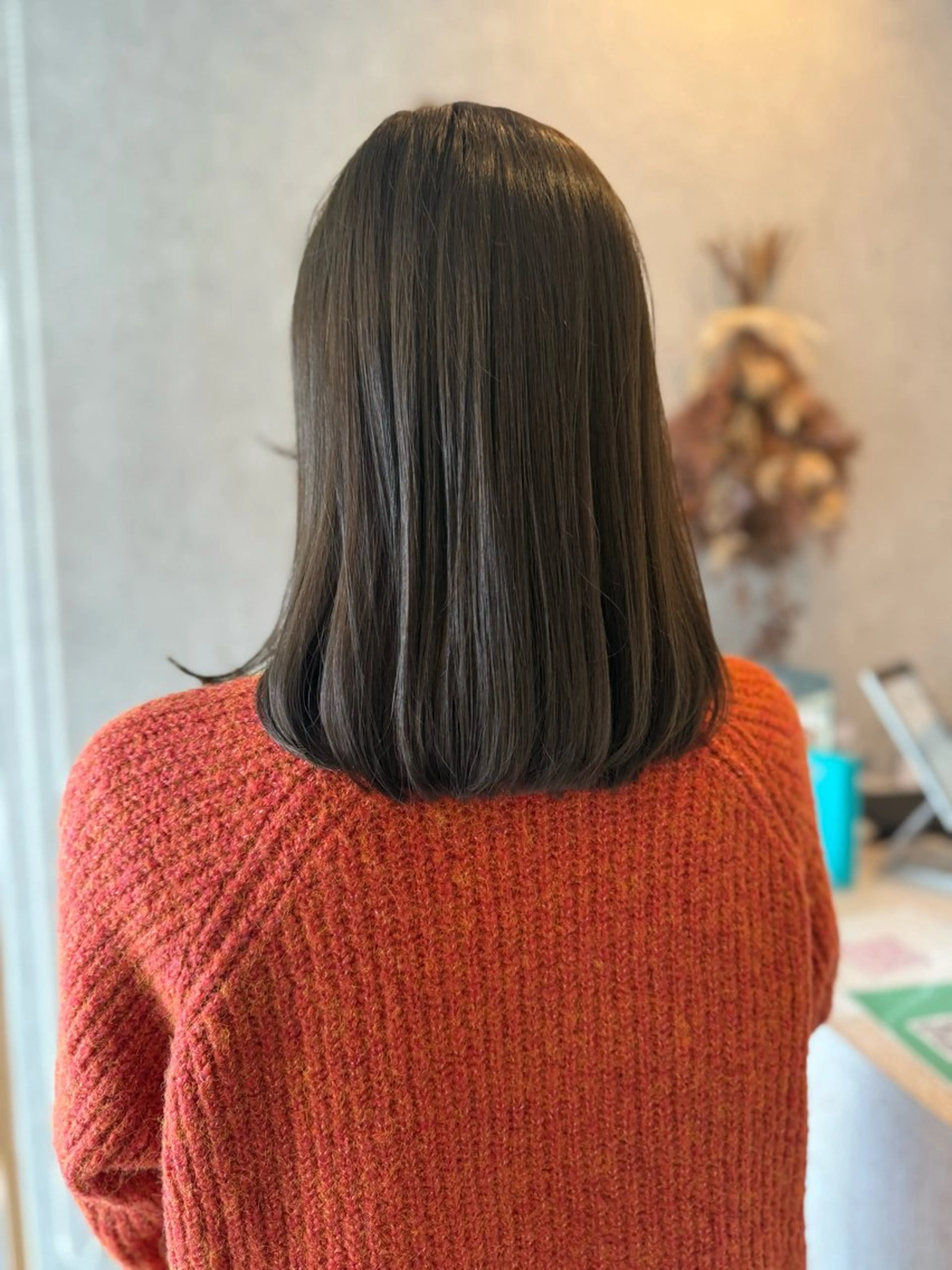 ロング カラー カット ヘアカラー Bish Yanaのヘアスタイル