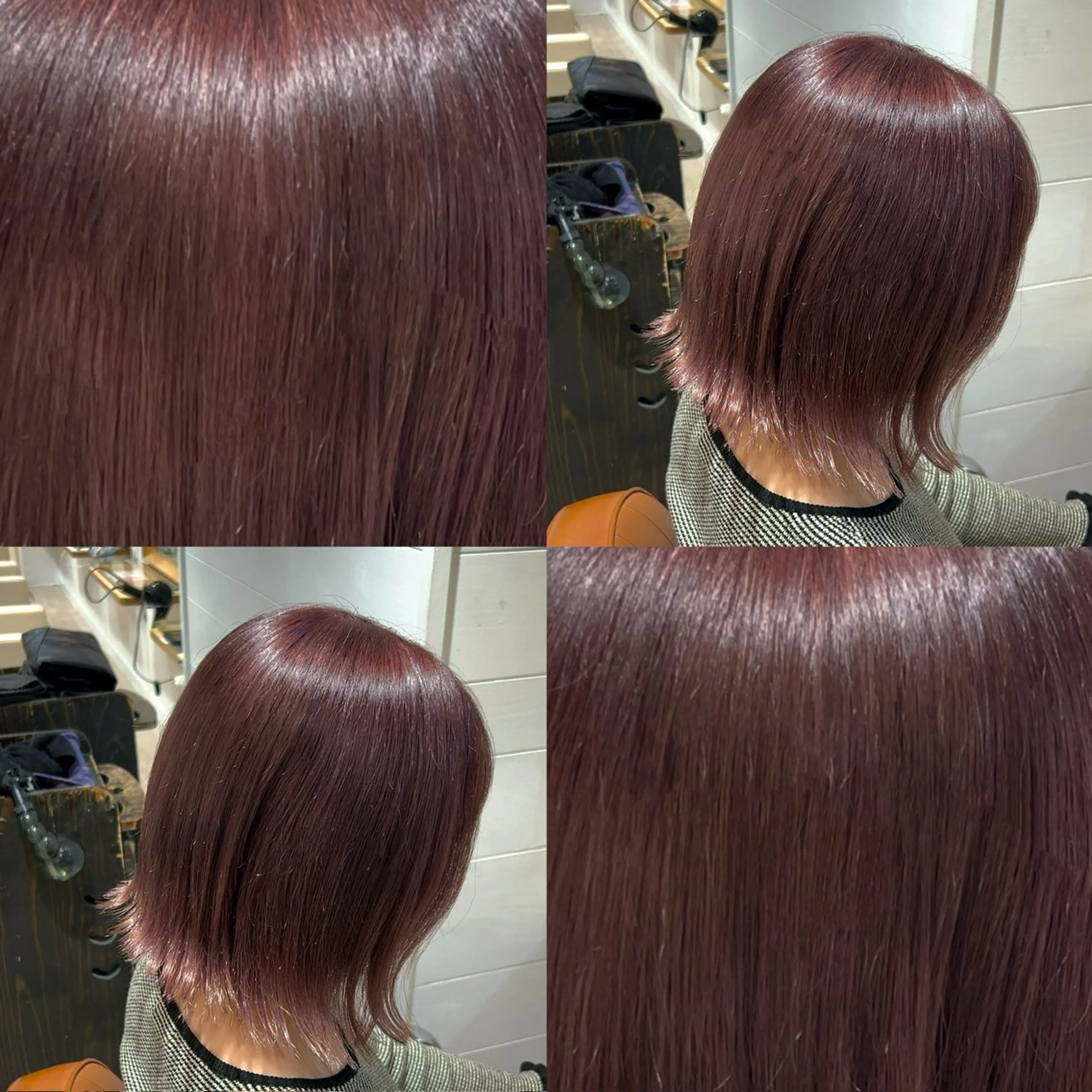 ミディアム カラー ラベンダーカラー ラベンダーピンク ピンクカラー Kurumi 🩰カットモデル募集のヘアスタイル