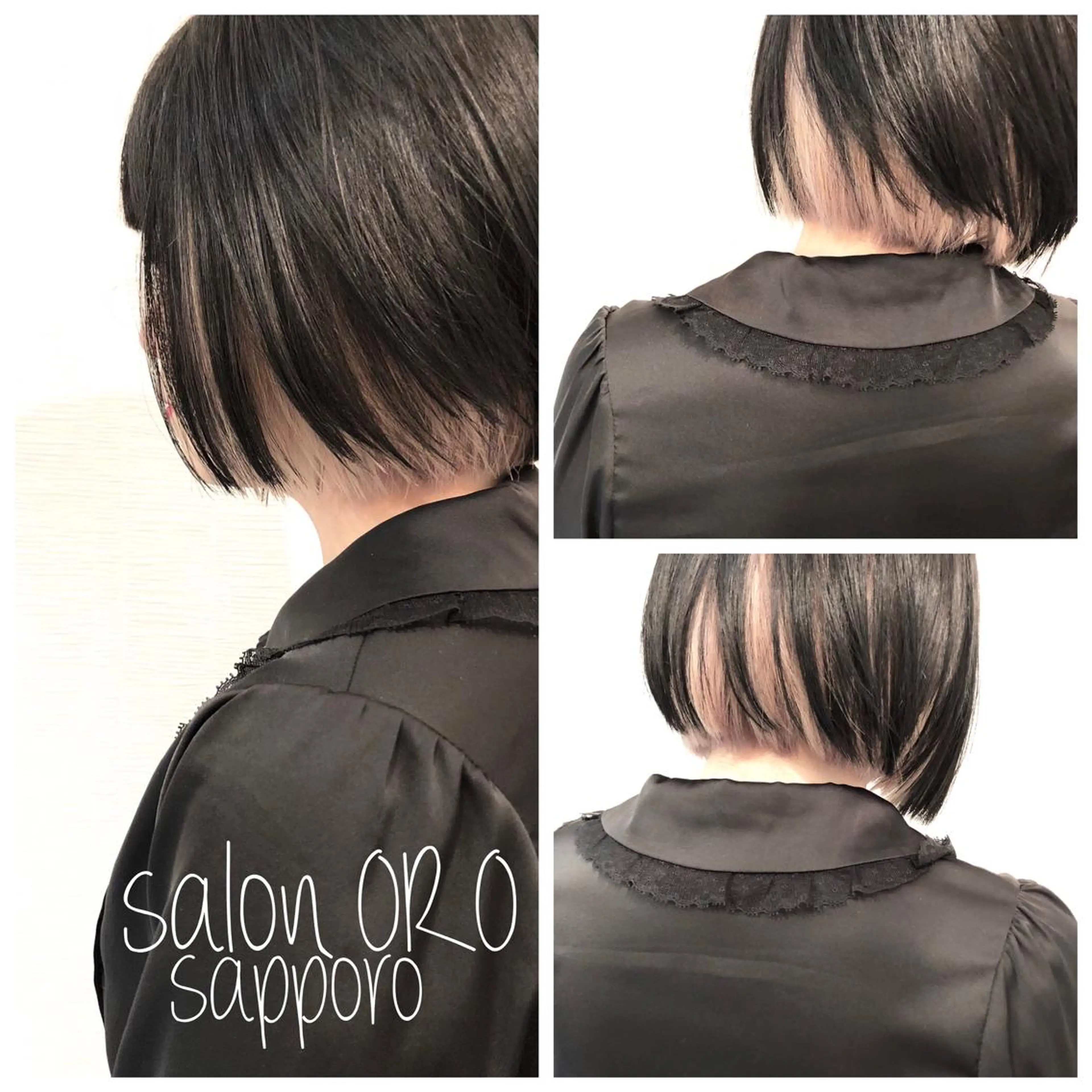 ショート カラー カット ヘアカラー トリートメント 平川 友希子のヘアスタイル