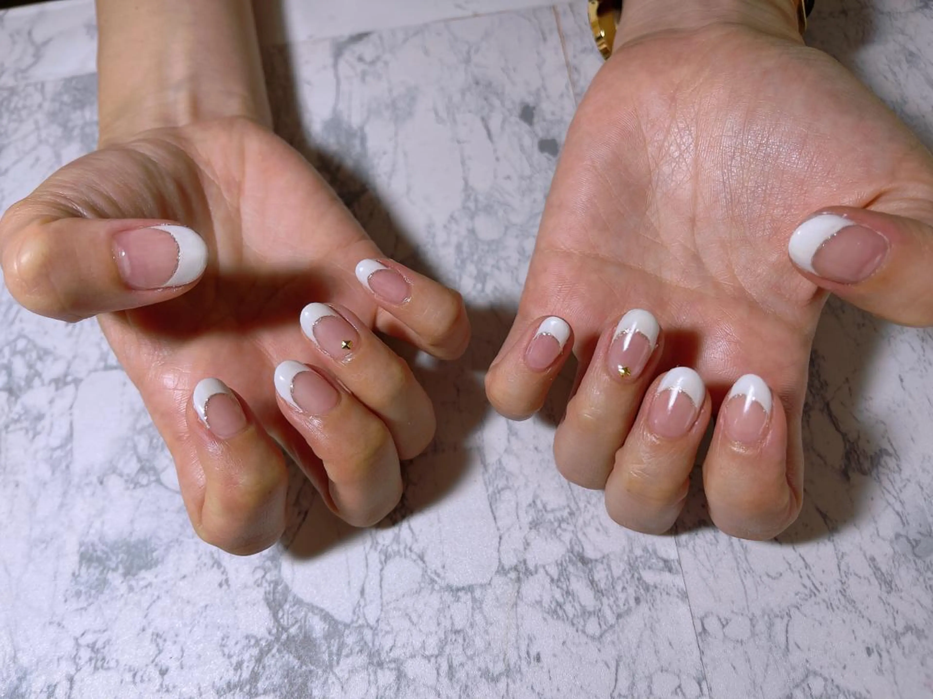 ネイル フレンチネイル ハンドネイル ハンドケア private salonのネイルデザイン