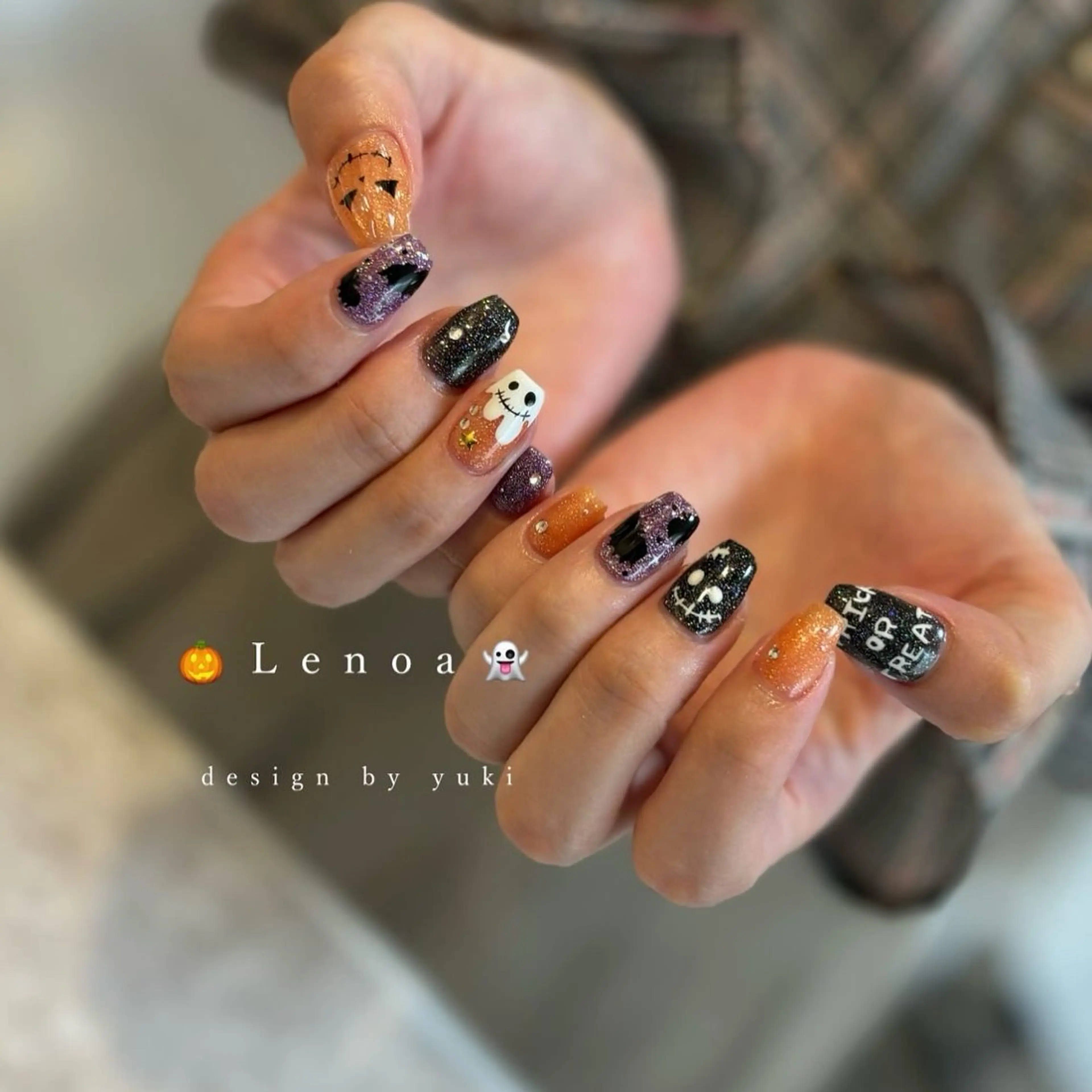 ネイル ハンドネイル Lenoa Yukiのネイルデザイン