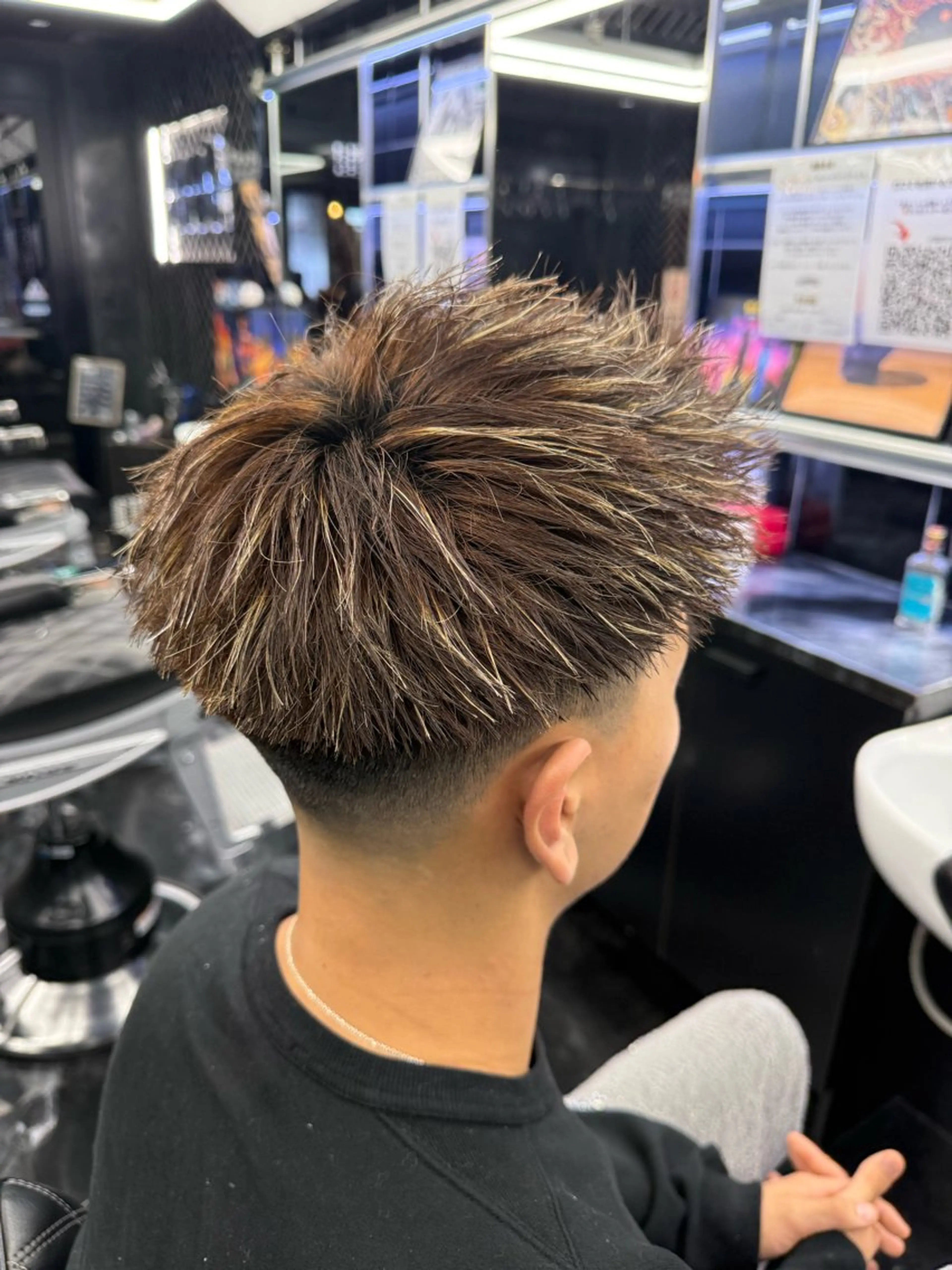 シャンプー＋カット＋フェードの写真