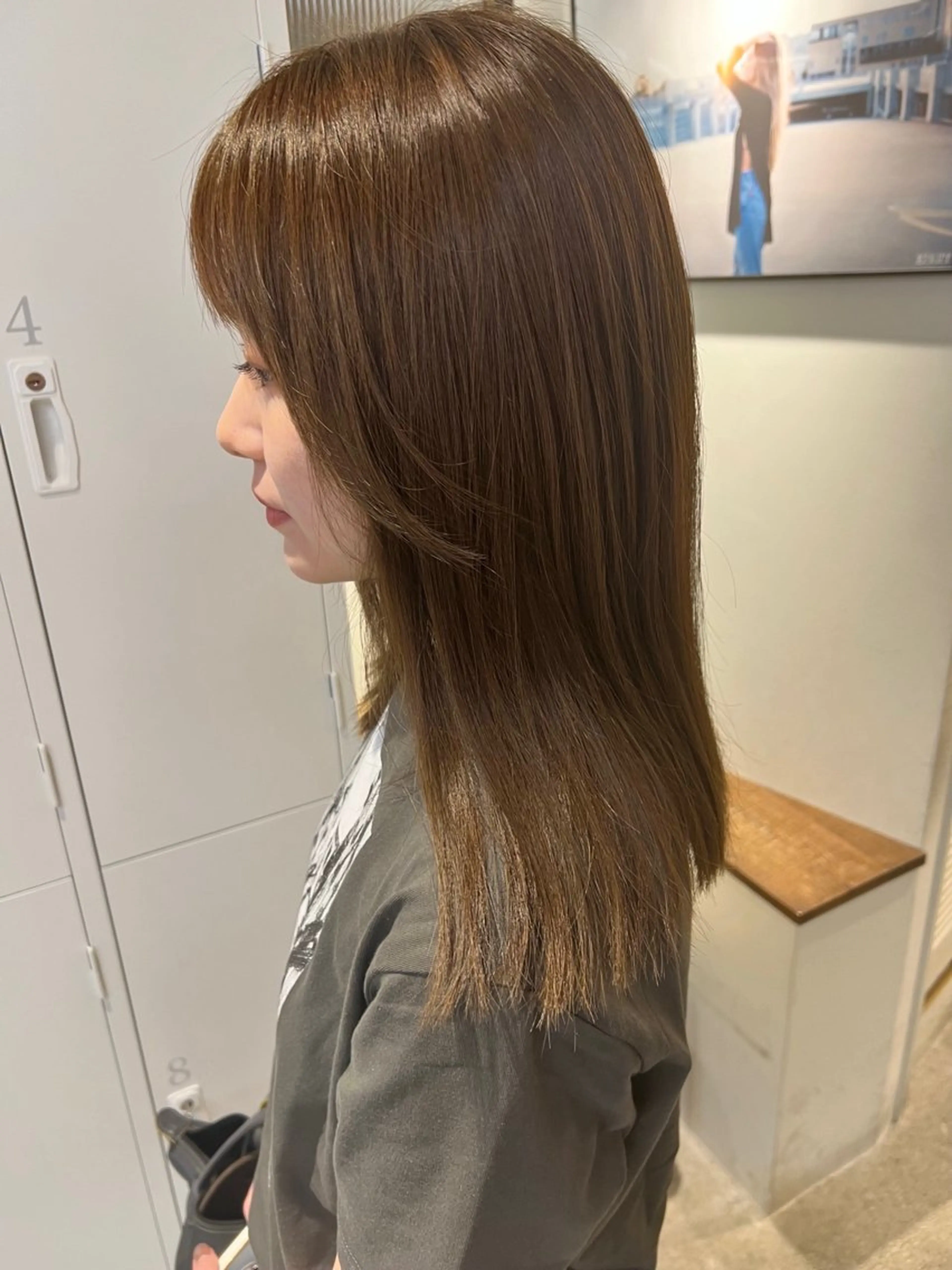 ミディアム ヘアカラー トリートメント ✴︎まえた さやか✴︎のヘアスタイル