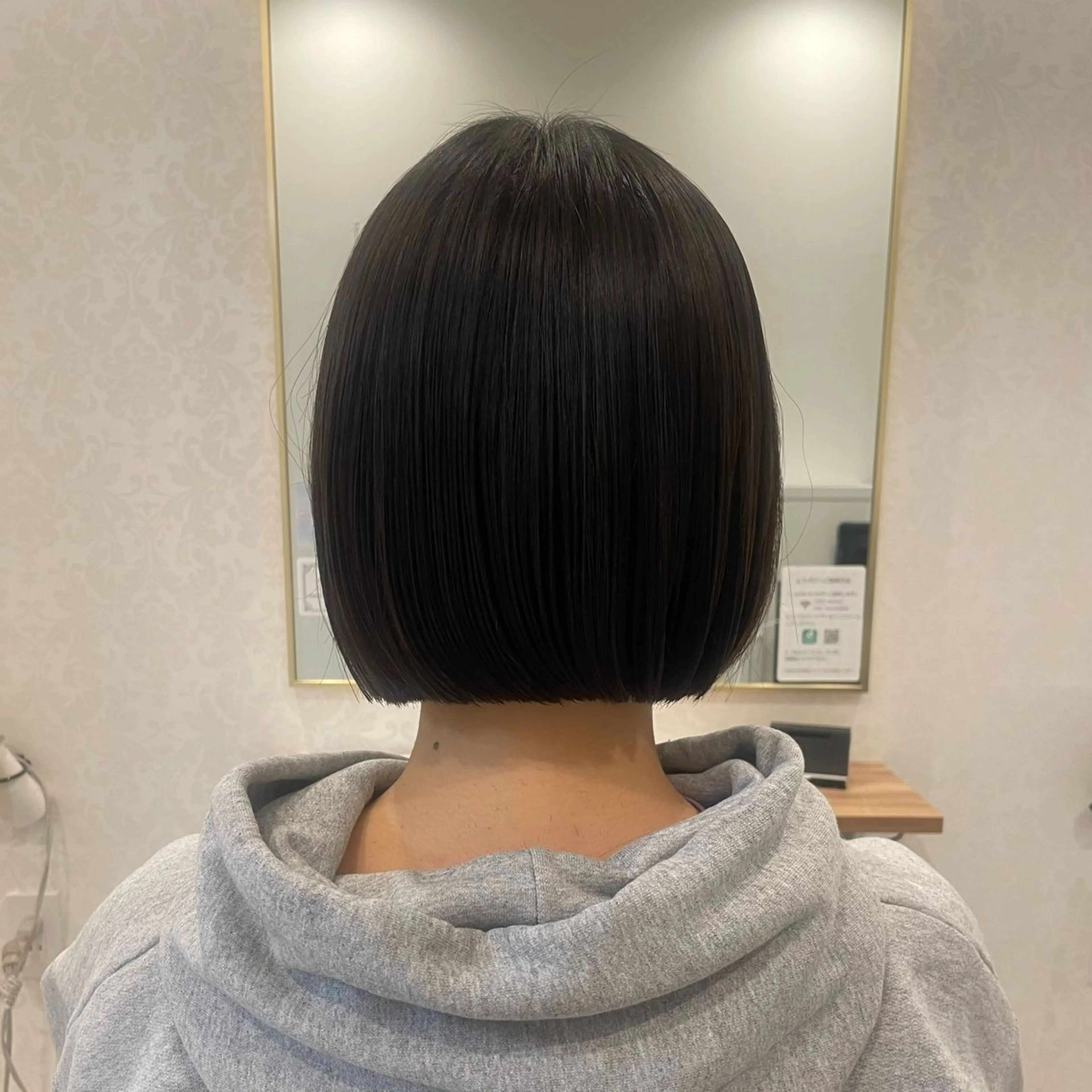 ミディアム ボブ 鈴木 京子のヘアスタイル