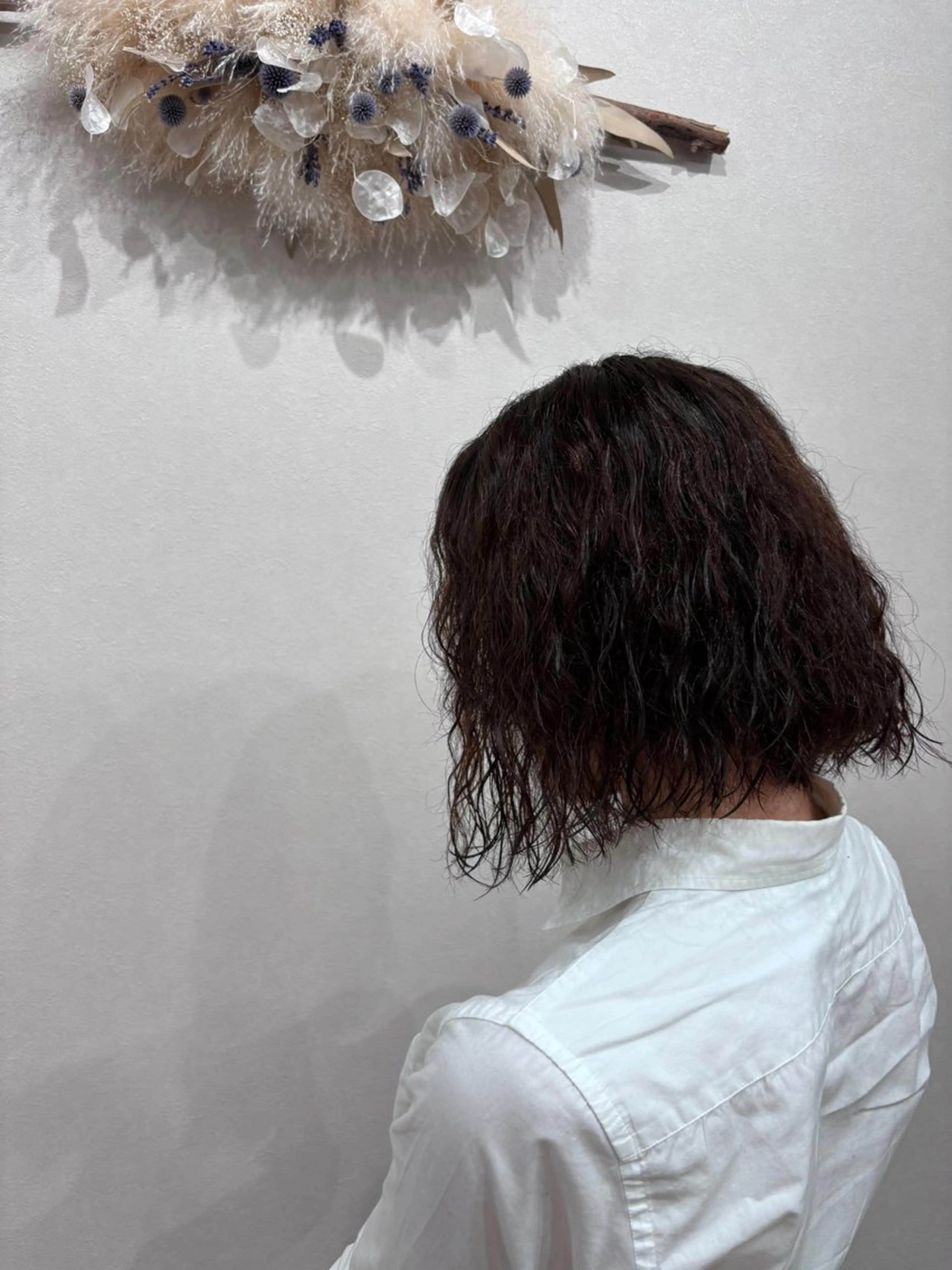 🐳カット+白髪染め(グレイカラー)🐳の写真