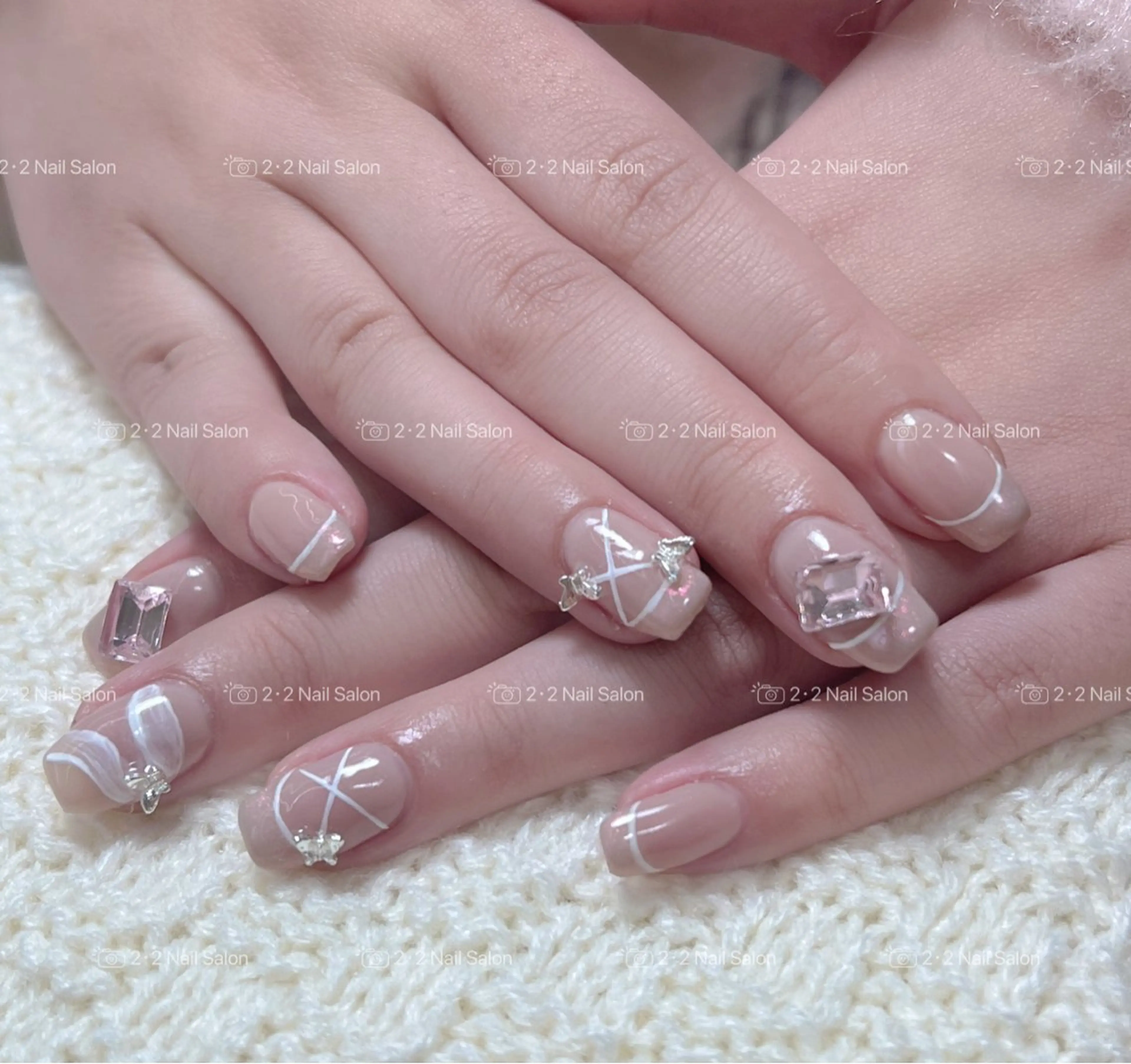ネイル 🦋y y Nail 🤍のネイルデザイン