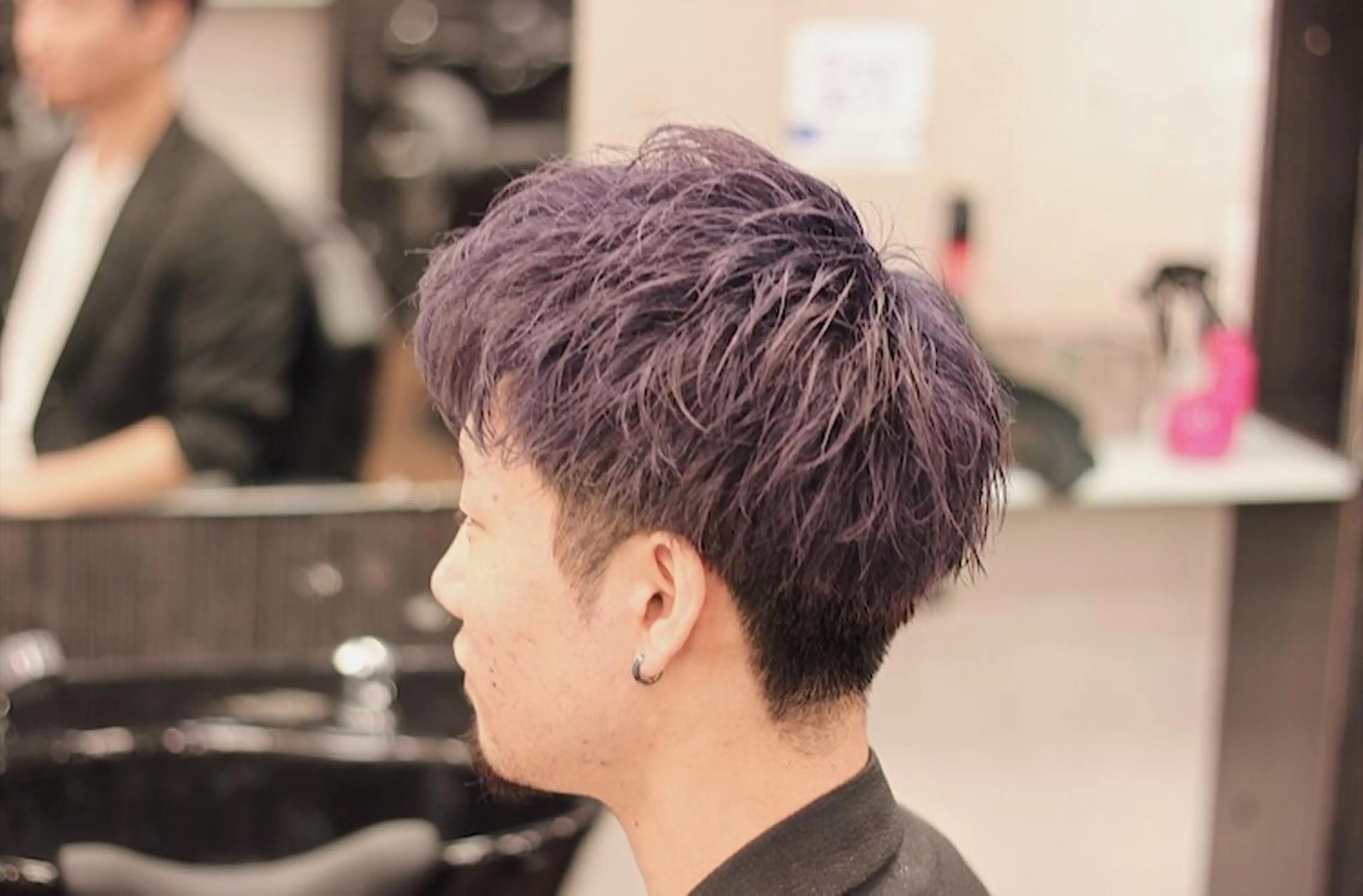 ショート カラー メンズ 前田賢生 ご新規様はNGのヘアスタイル