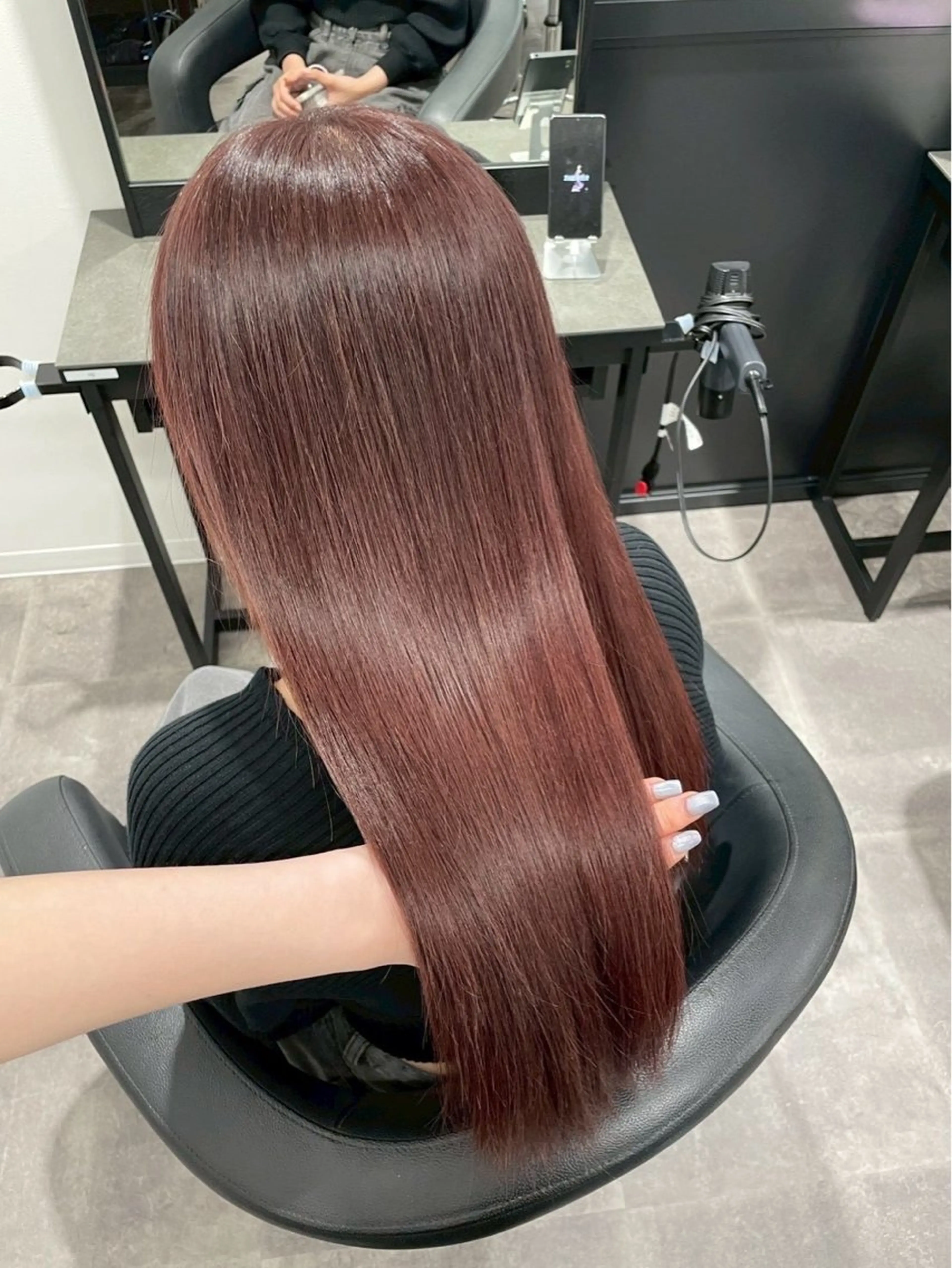 ロング カラー ダブルカラー 髪質改善 トリートメント 似合わせカラー さら🐈‍⬛🌙のヘアスタイル