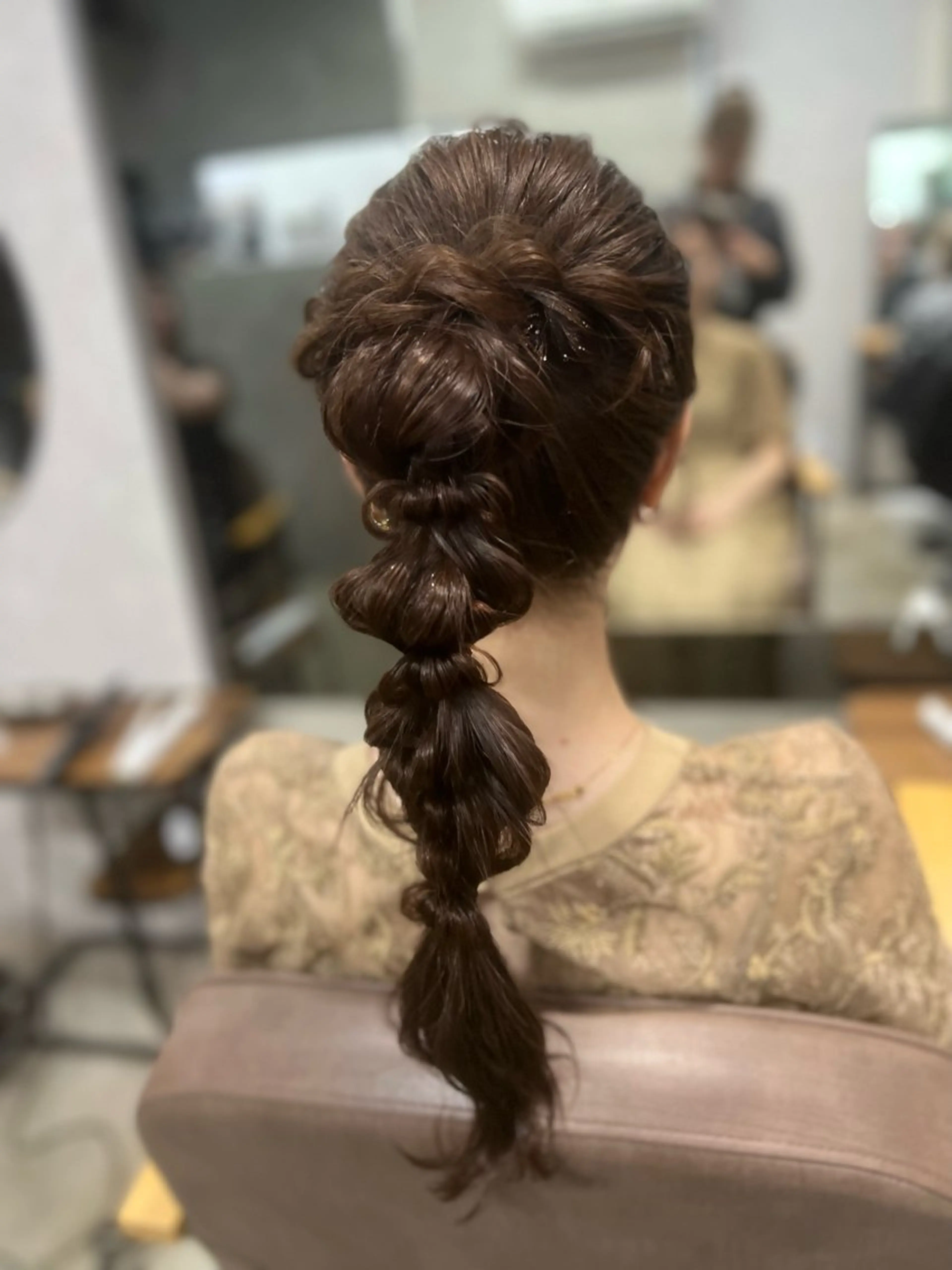 ロング カット maya レイヤーカットのヘアスタイル