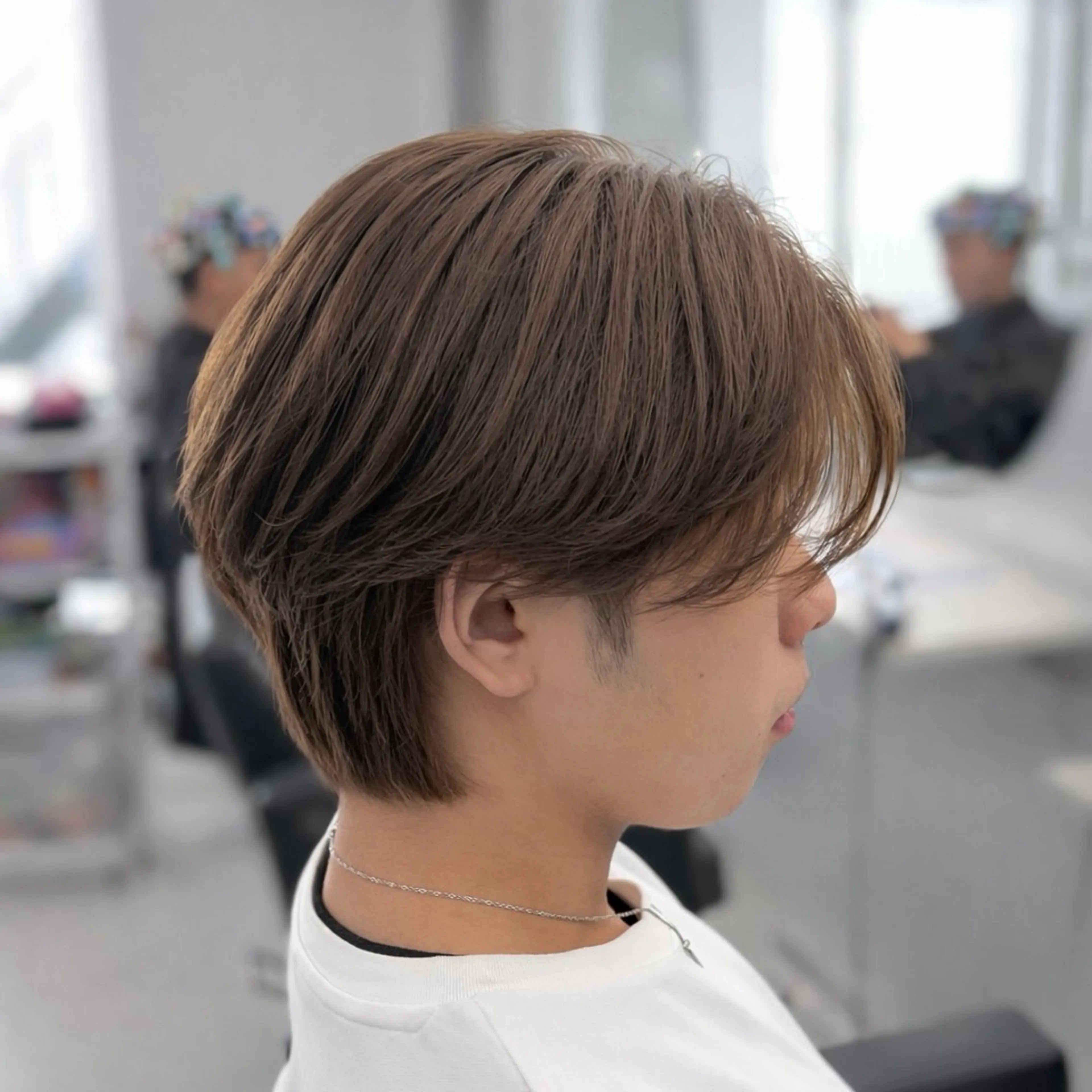 【しっかりケアメニュー🫧】白髪染め可🪽メンズカット➕カラー➕10分ヘッドスパ➕トリートメント👦🏻の写真