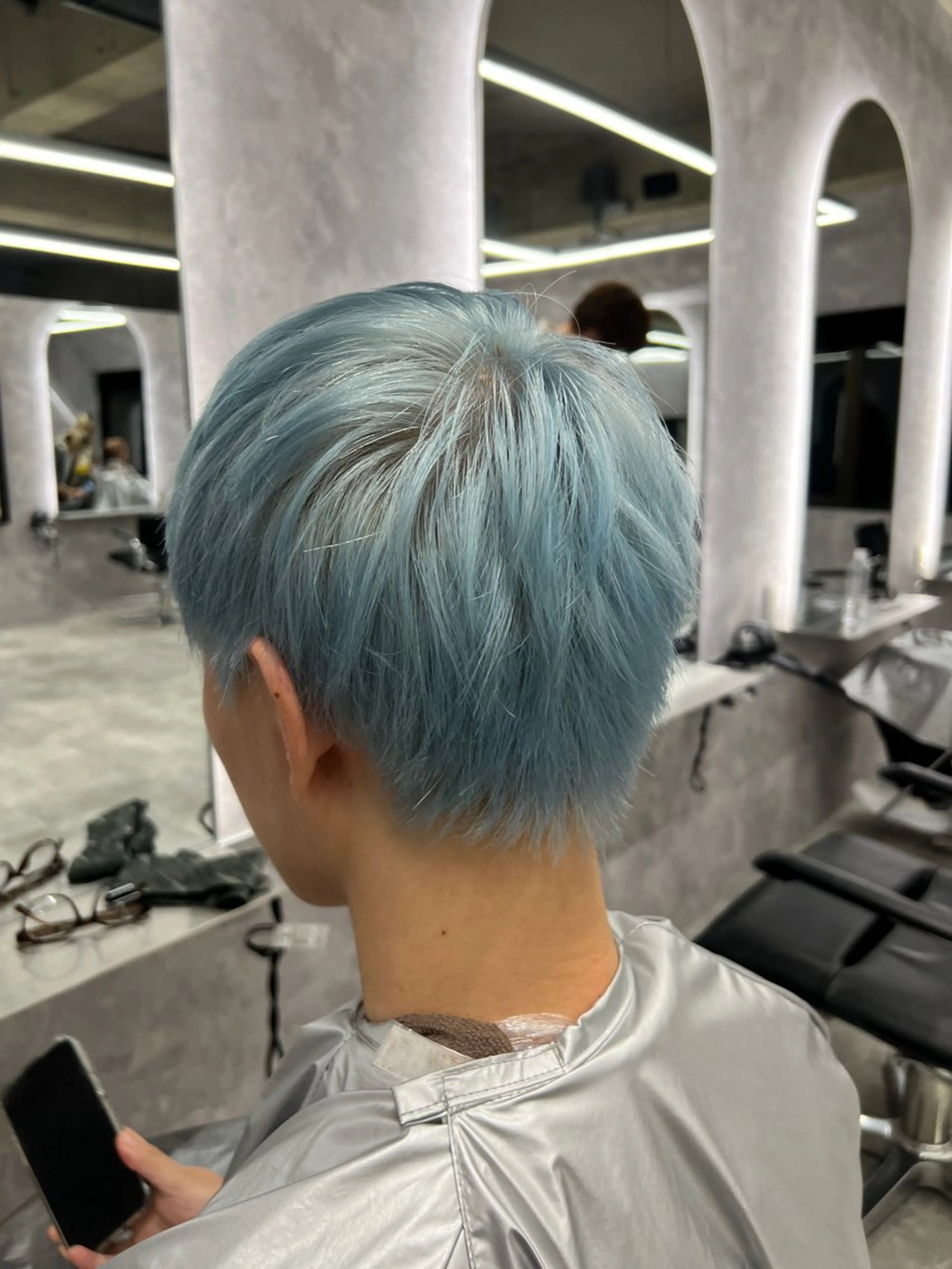 ショート ヘアカラー RUNERA TAKAのヘアスタイル