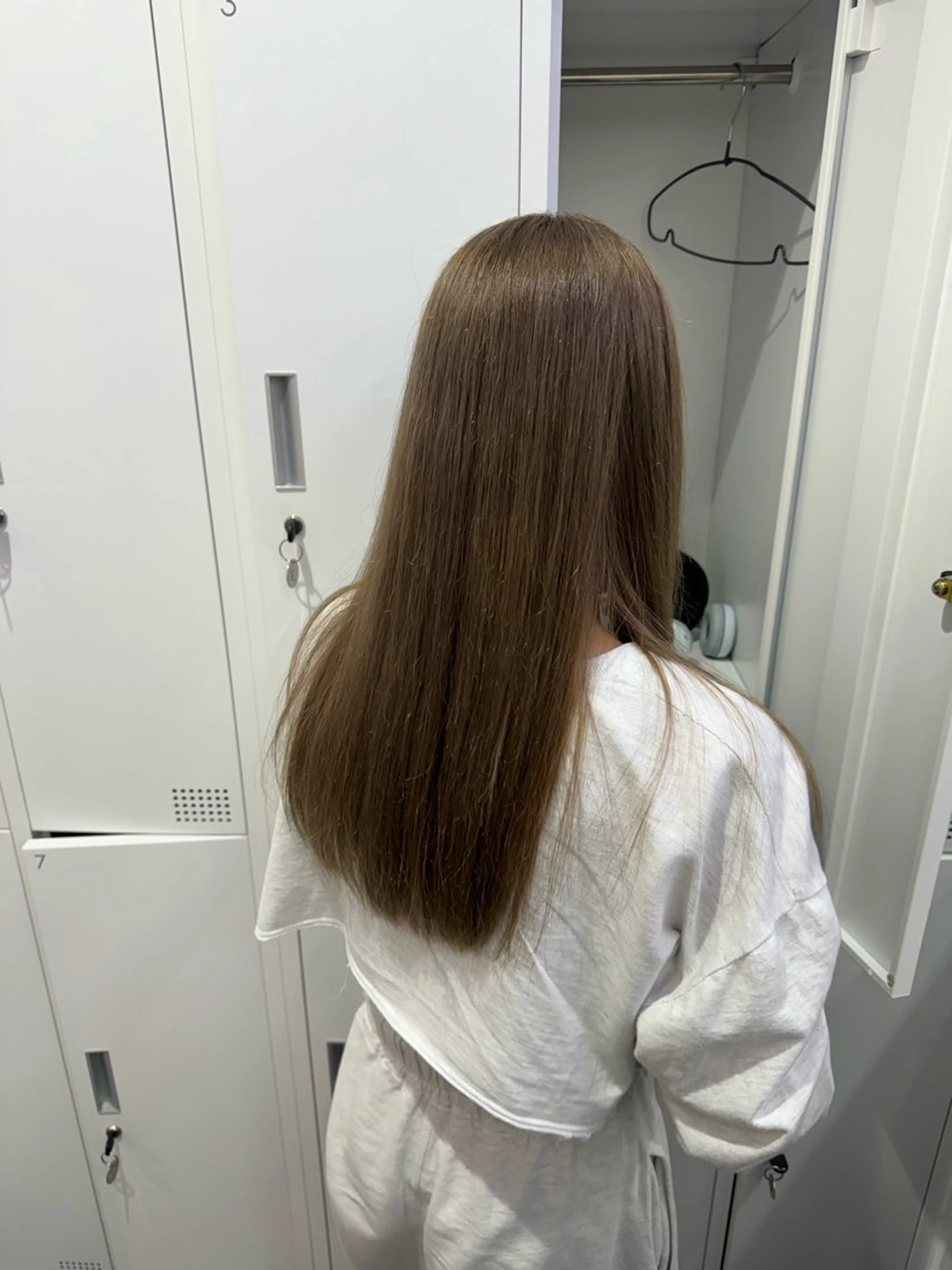 ロング カラー ヘアアレンジ 渋谷のブリーチカラー シェフ🧑‍🍳蓮のヘアスタイル