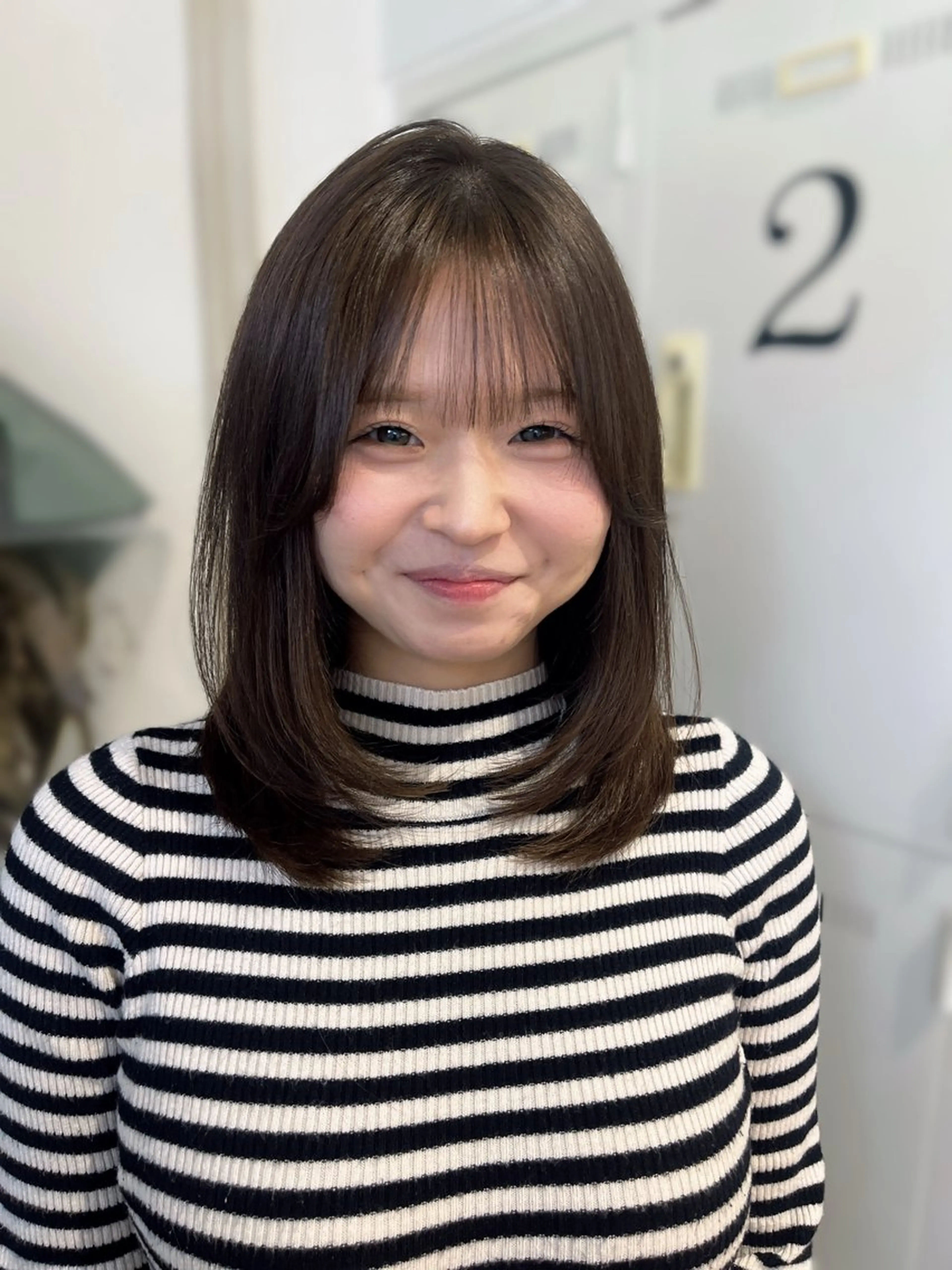 ミディアム merc.🐑🤍 山口夏希のヘアスタイル