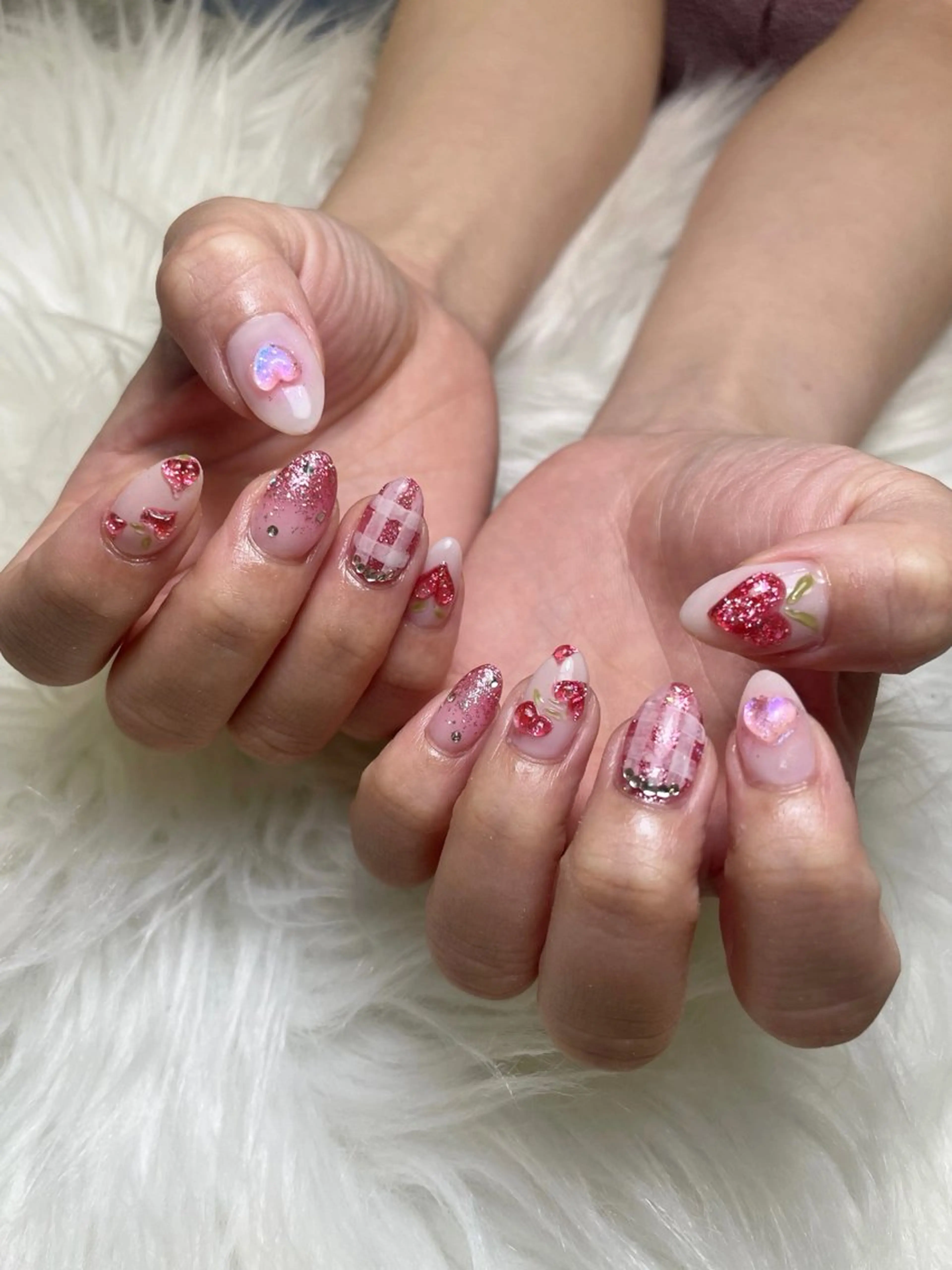ネイル ハンドネイル SunnyRoa aguri ୨୧˖*のネイルデザイン