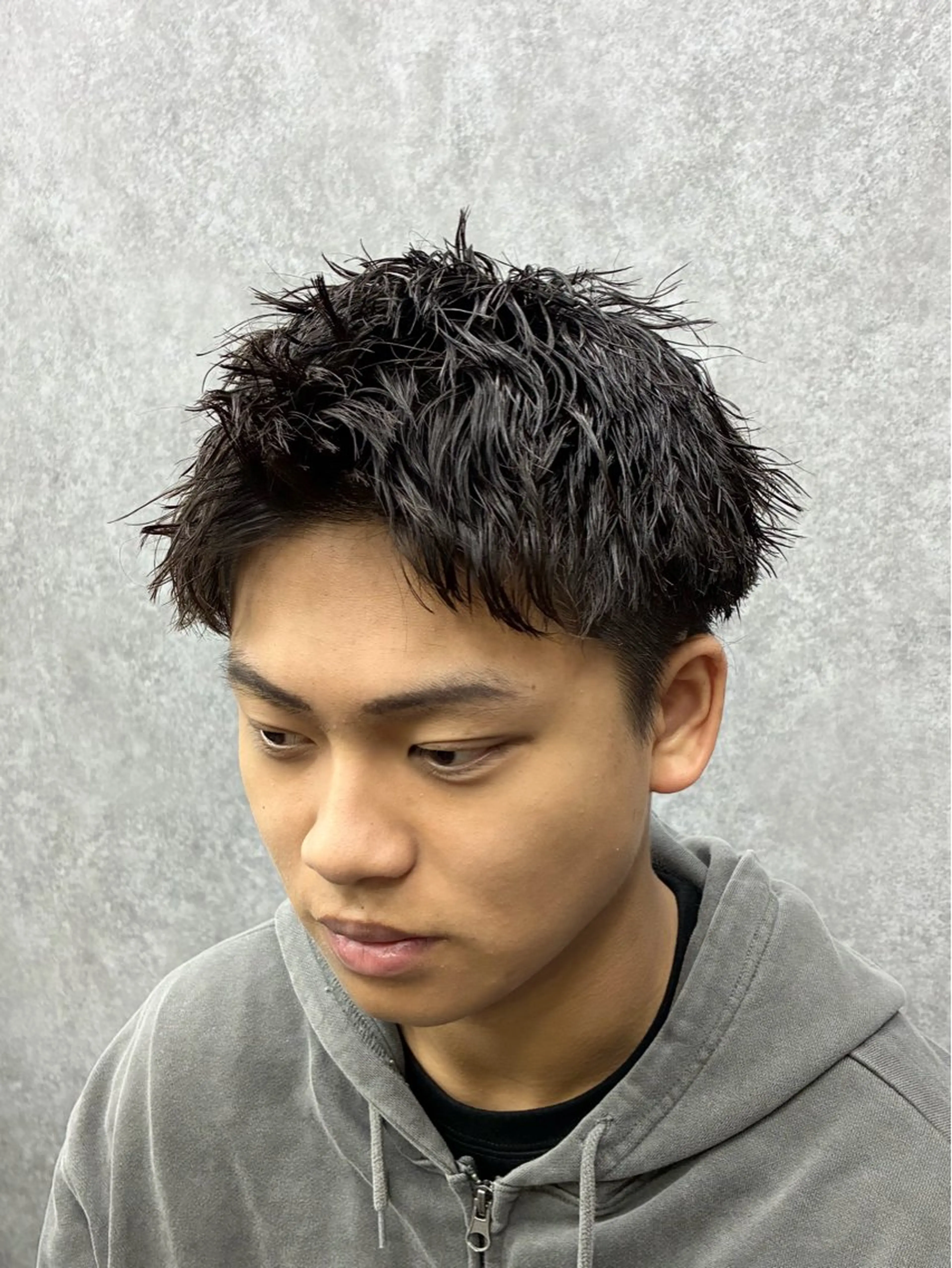 メンズ カット ヘッドスパ 深野 ちさとのヘアスタイル
